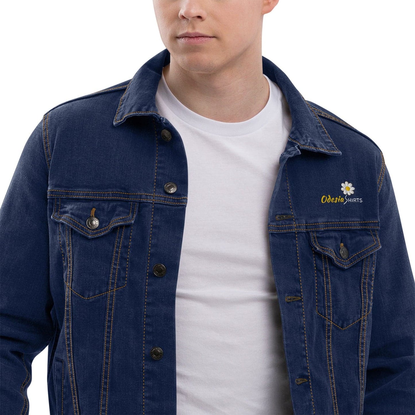 Odesia’s Unisex denim jacket