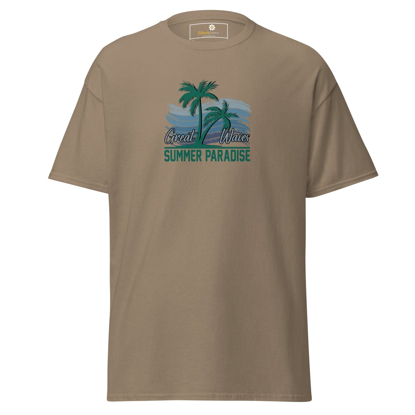 Art T-shirt Design Tee • Man / Woman • [s-xl] - Brown Savana / s