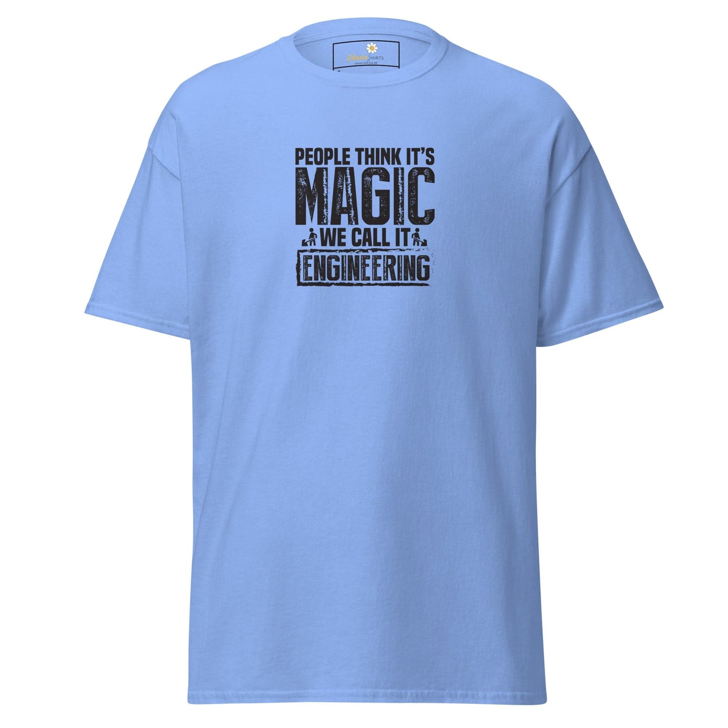 Art T-shirt Design Tee • Man / Woman • [s-xl] - Carolina Blue / s
