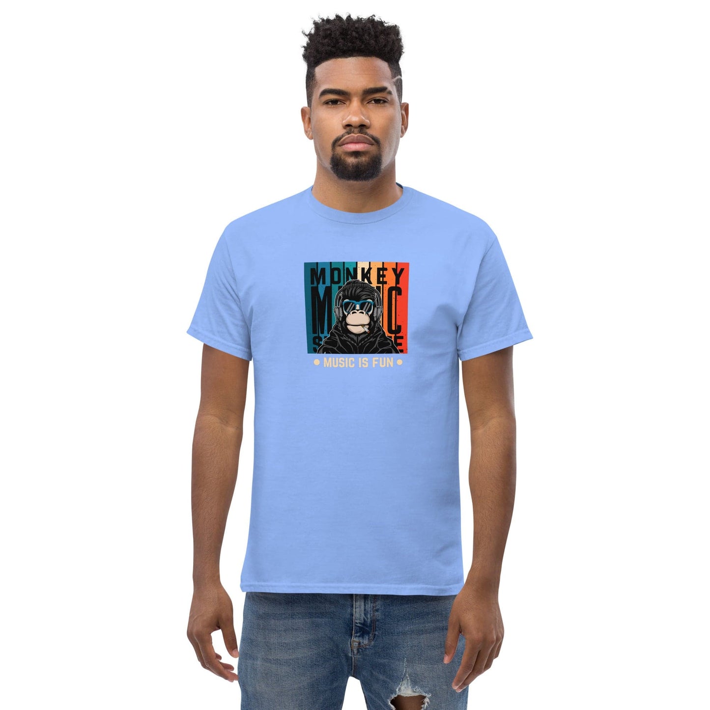 Art T-shirt Design Tee • Man / Woman • [s-xl] - Carolina Blue / s