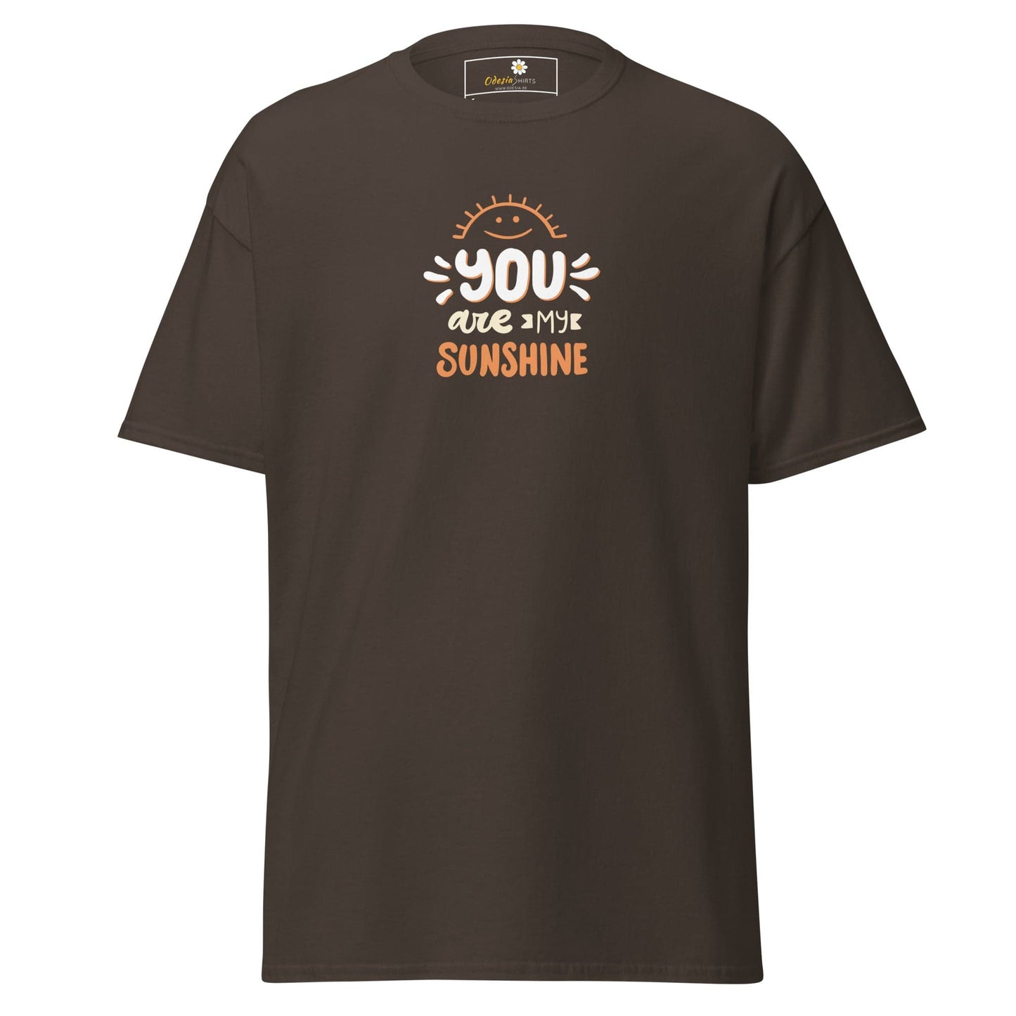Art T-shirt Design Tee • Man / Woman • [s-xl] - Dark Chocolate / s