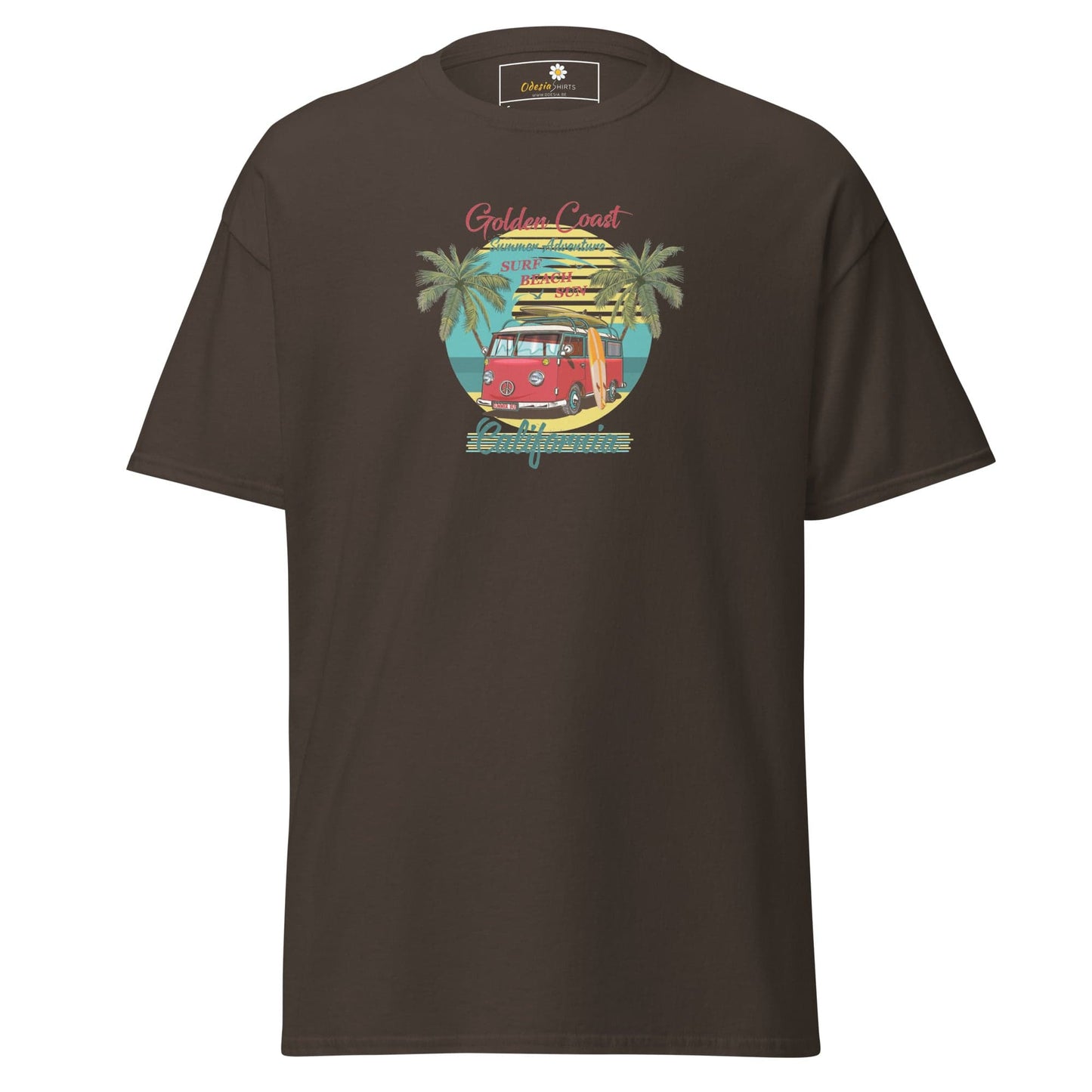 Art T-shirt Design Tee • Man / Woman • [s-xl] - Dark Chocolate / s