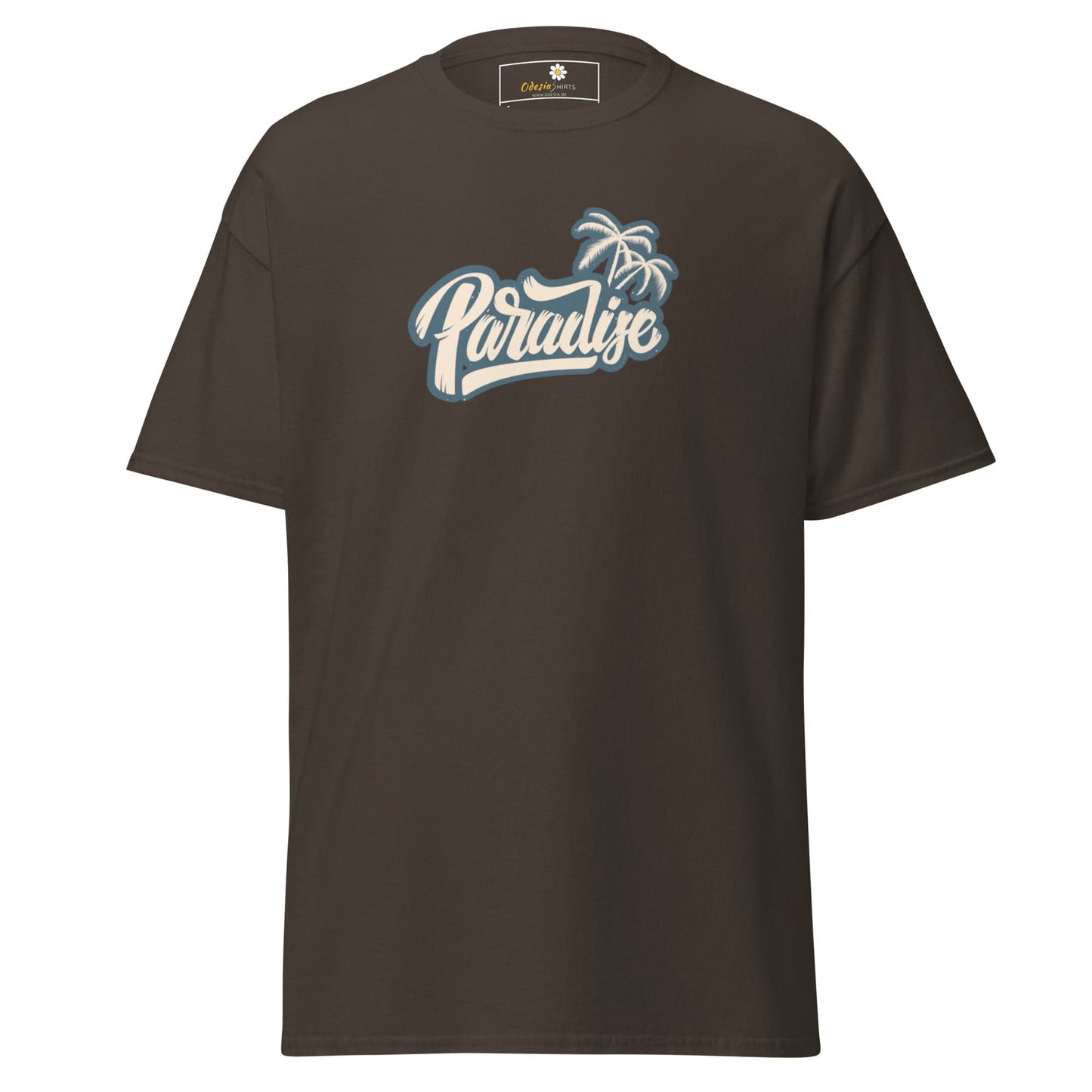 Art T-shirt Design Tee • Man / Woman • [s-xl] - Dark Chocolate / s