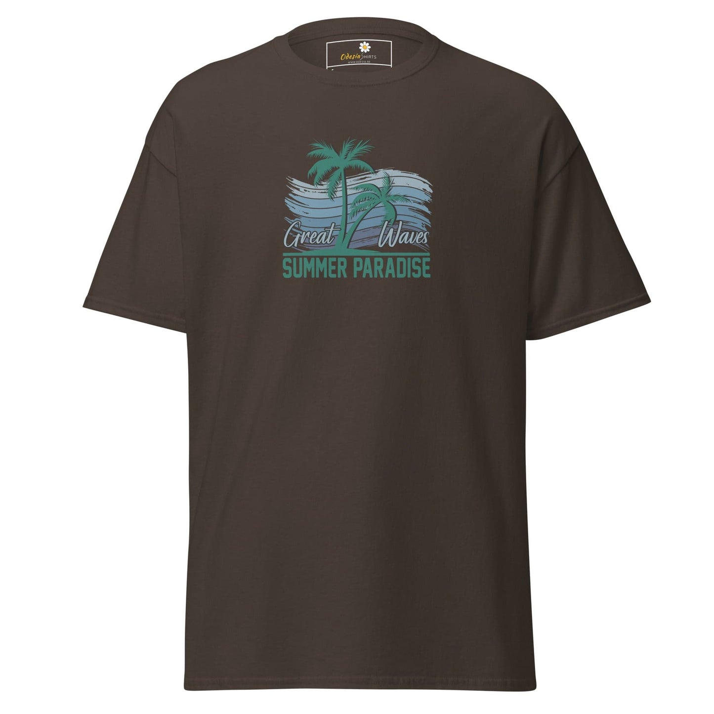 Art T-shirt Design Tee • Man / Woman • [s-xl] - Dark Chocolate / s