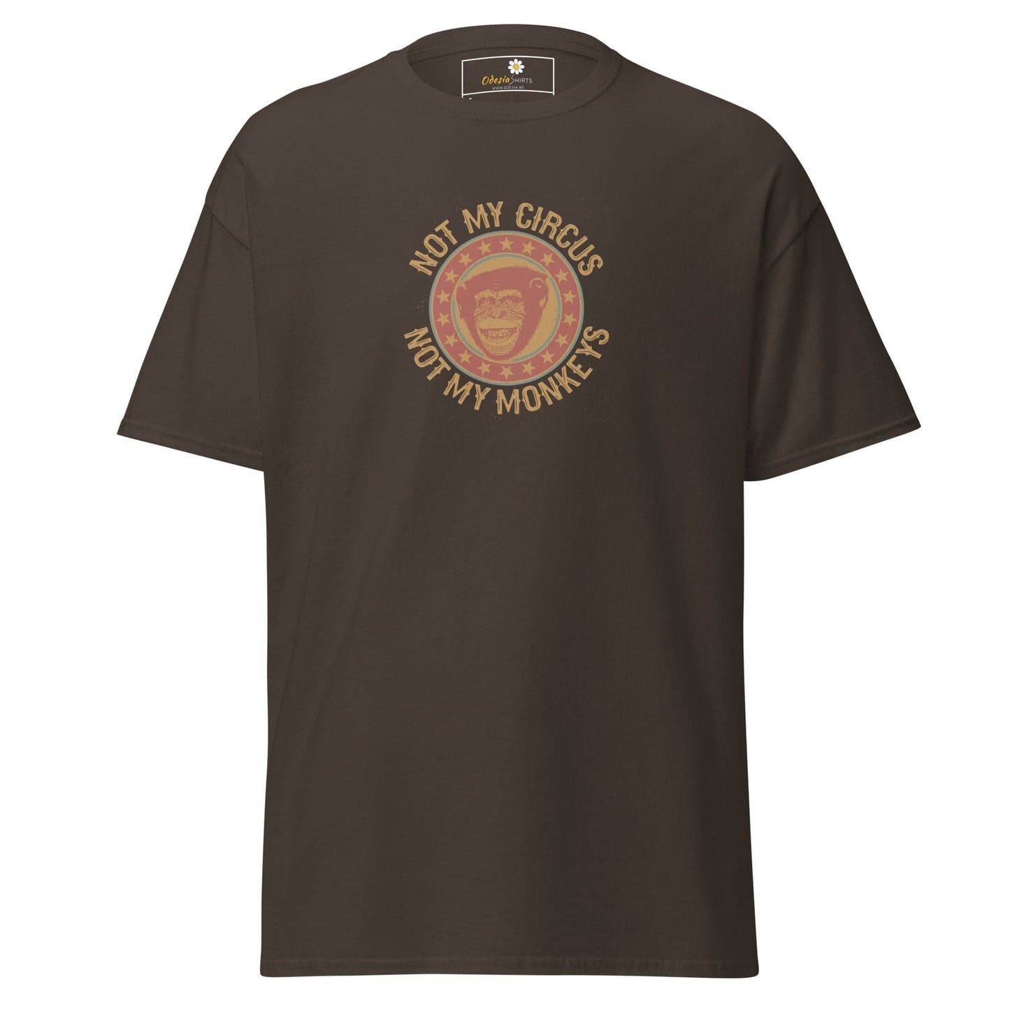Art T-shirt Design Tee • Man / Woman • [s-xl] - Dark Chocolate / s