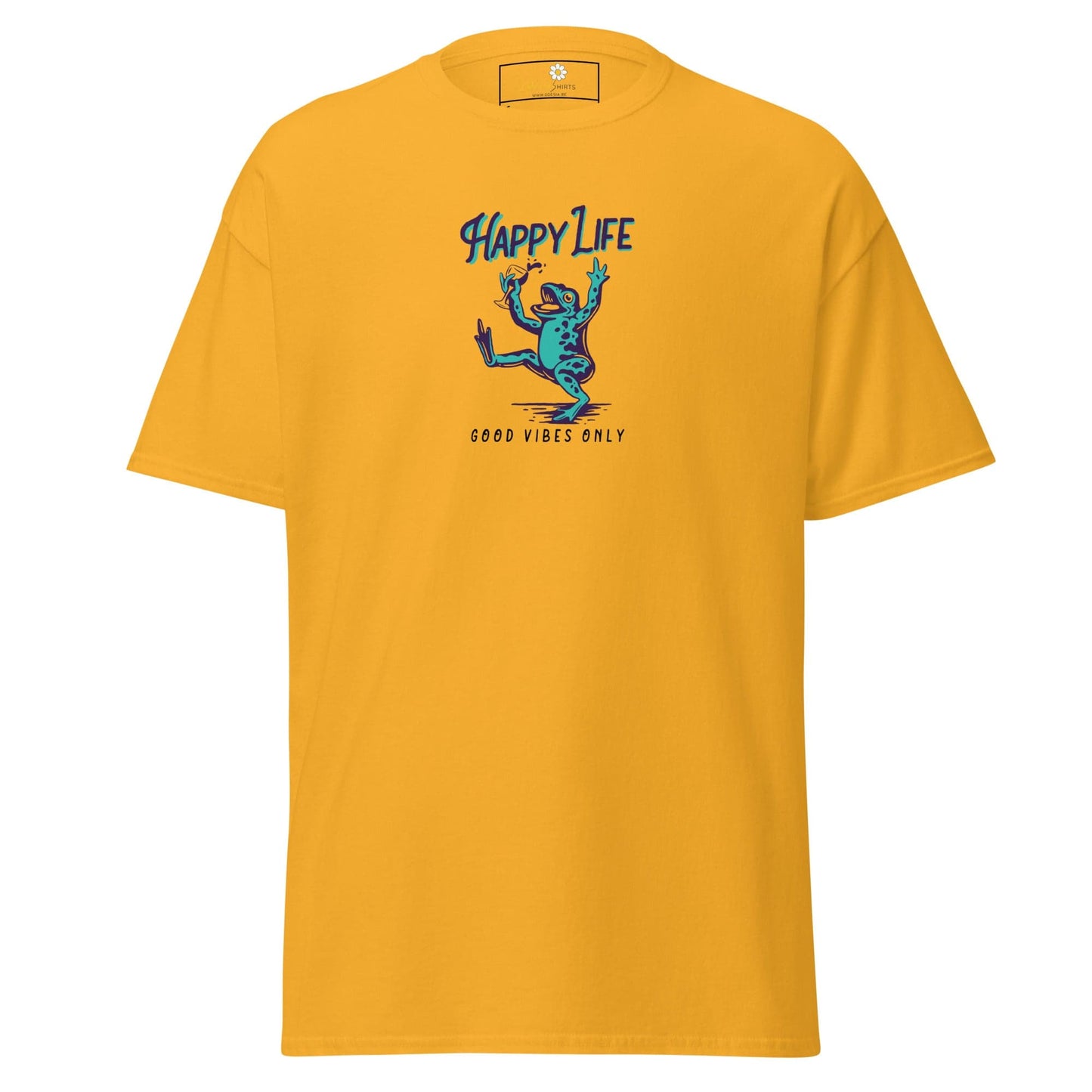 Art T-shirt Design Tee • Man / Woman • [s-xl] - Gold / s