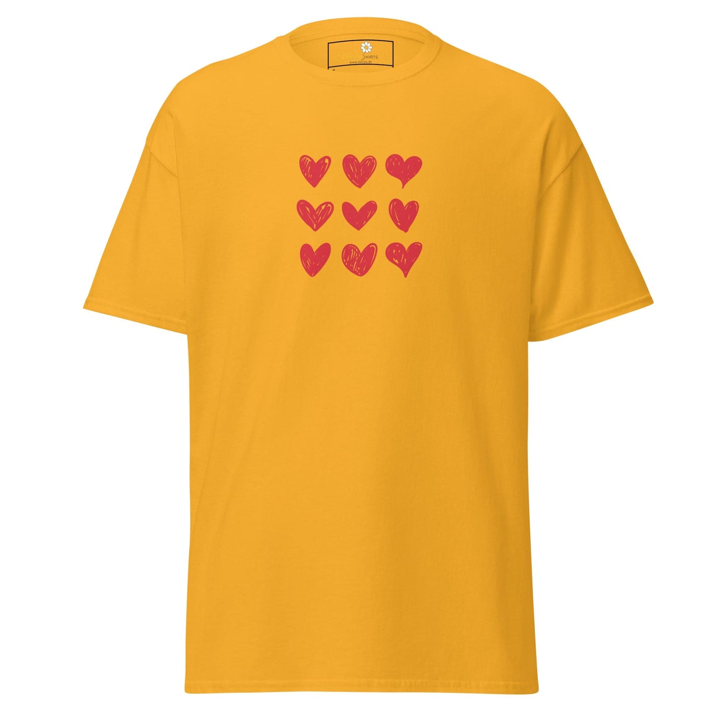 Art T-shirt Design Tee • Man / Woman • [s-xl] - Gold / s