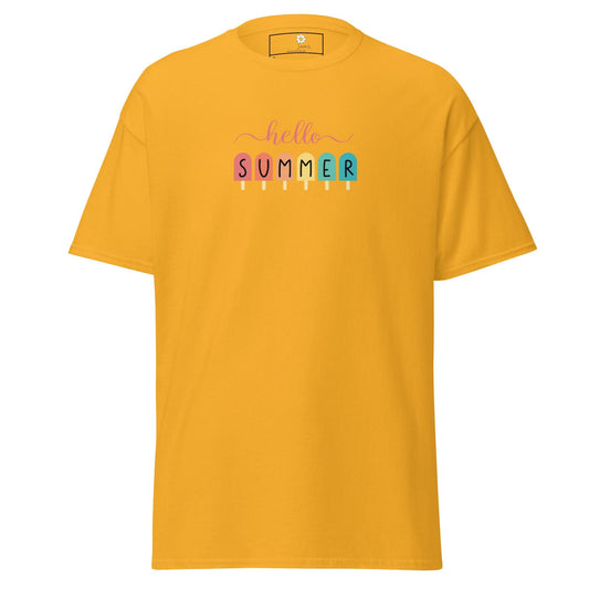 Art T-shirt Design Tee • Man / Woman • [s-xl] - Gold / s