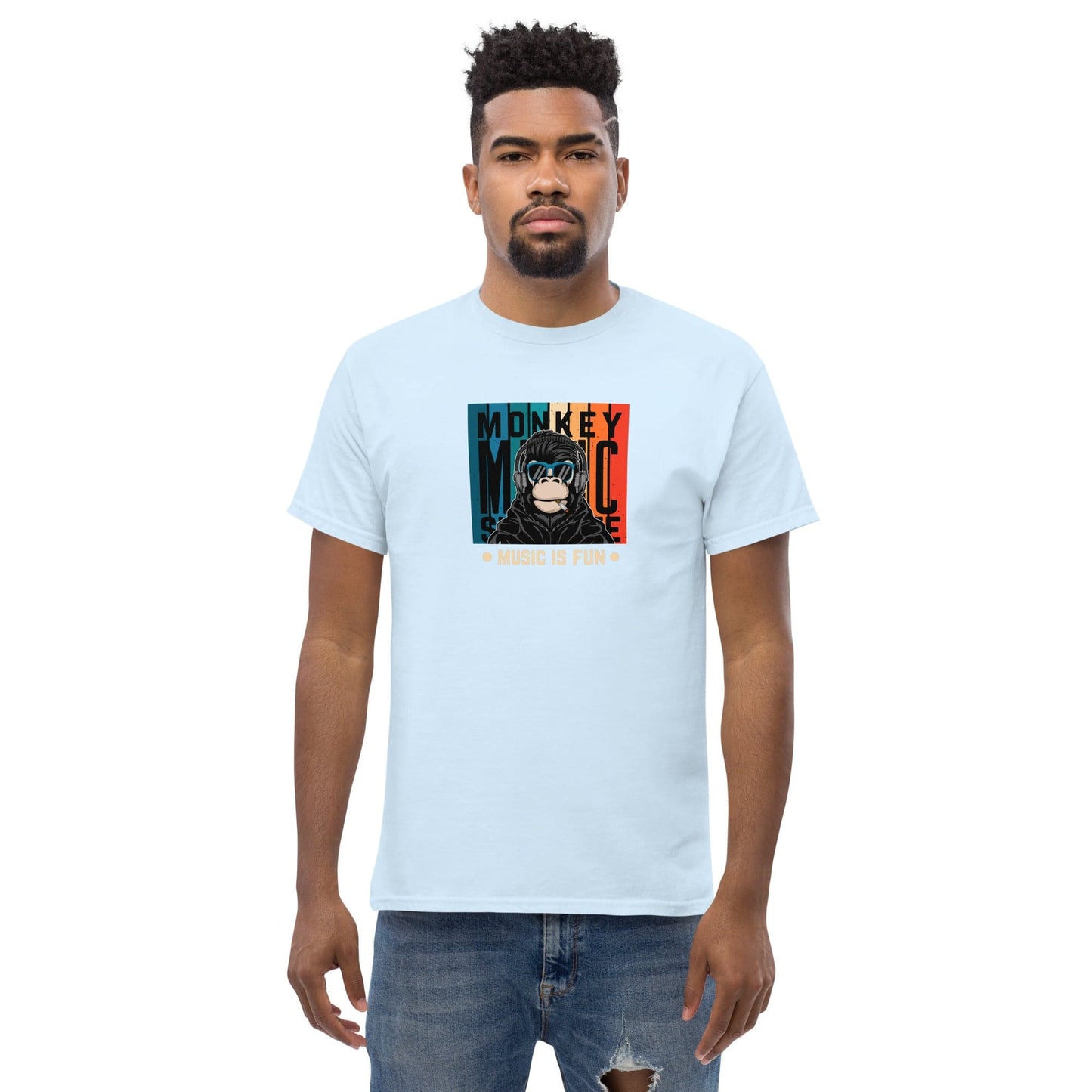 Art T-shirt Design Tee • Man / Woman • [s-xl] - Light Blue / s