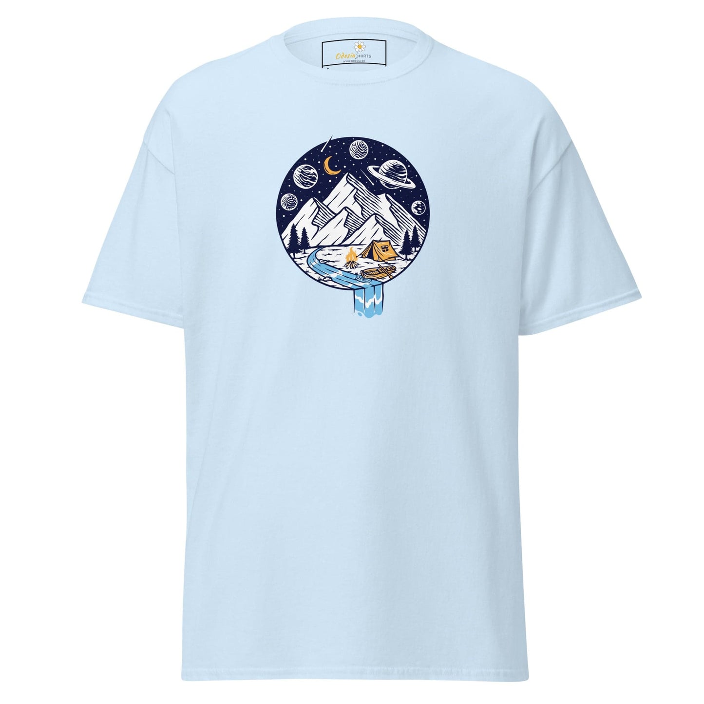 Art T-shirt Design Tee • Man / Woman • [s-xl] - Light Blue / s
