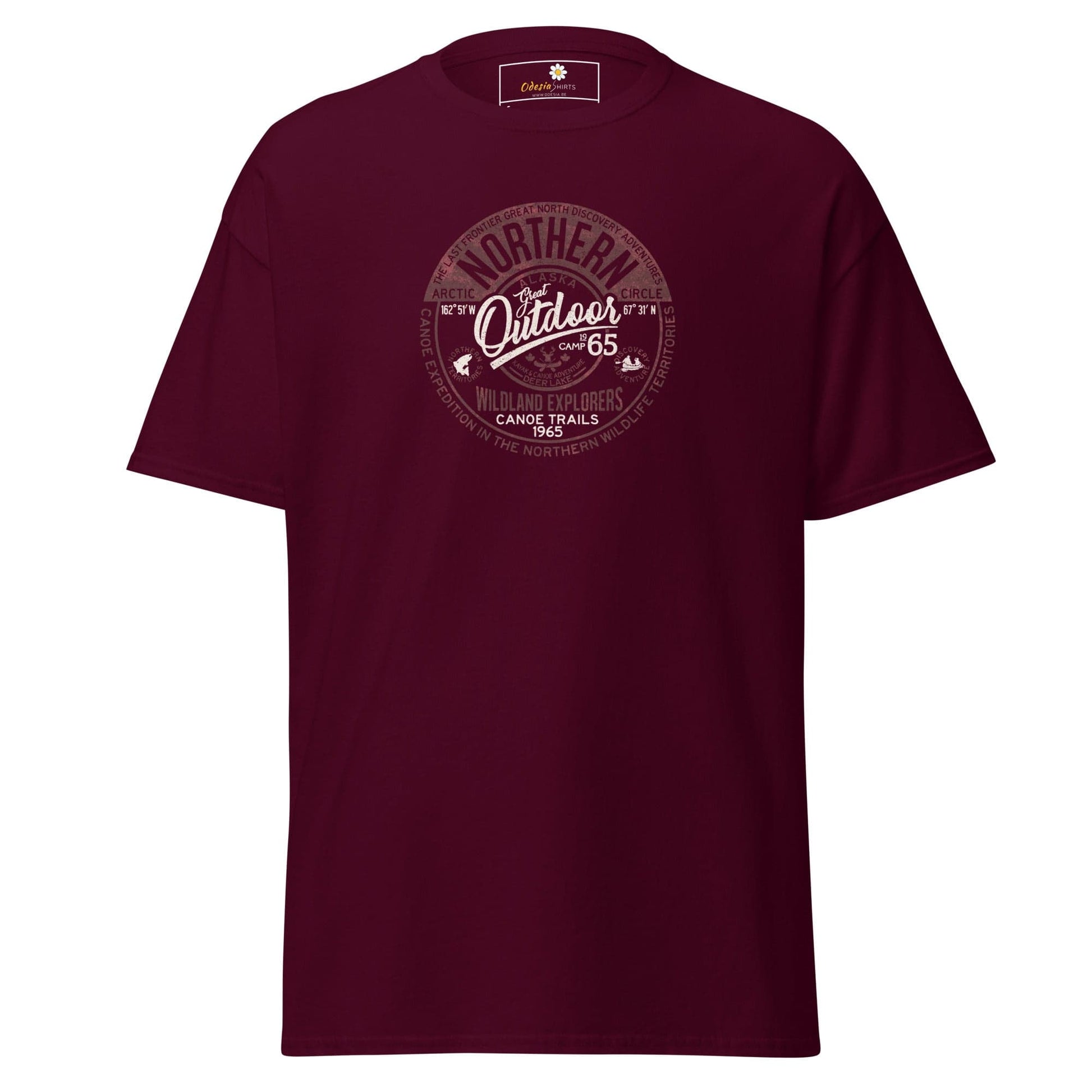 Art T-shirt Design Tee • Man / Woman • [s-xl] - Maroon / s