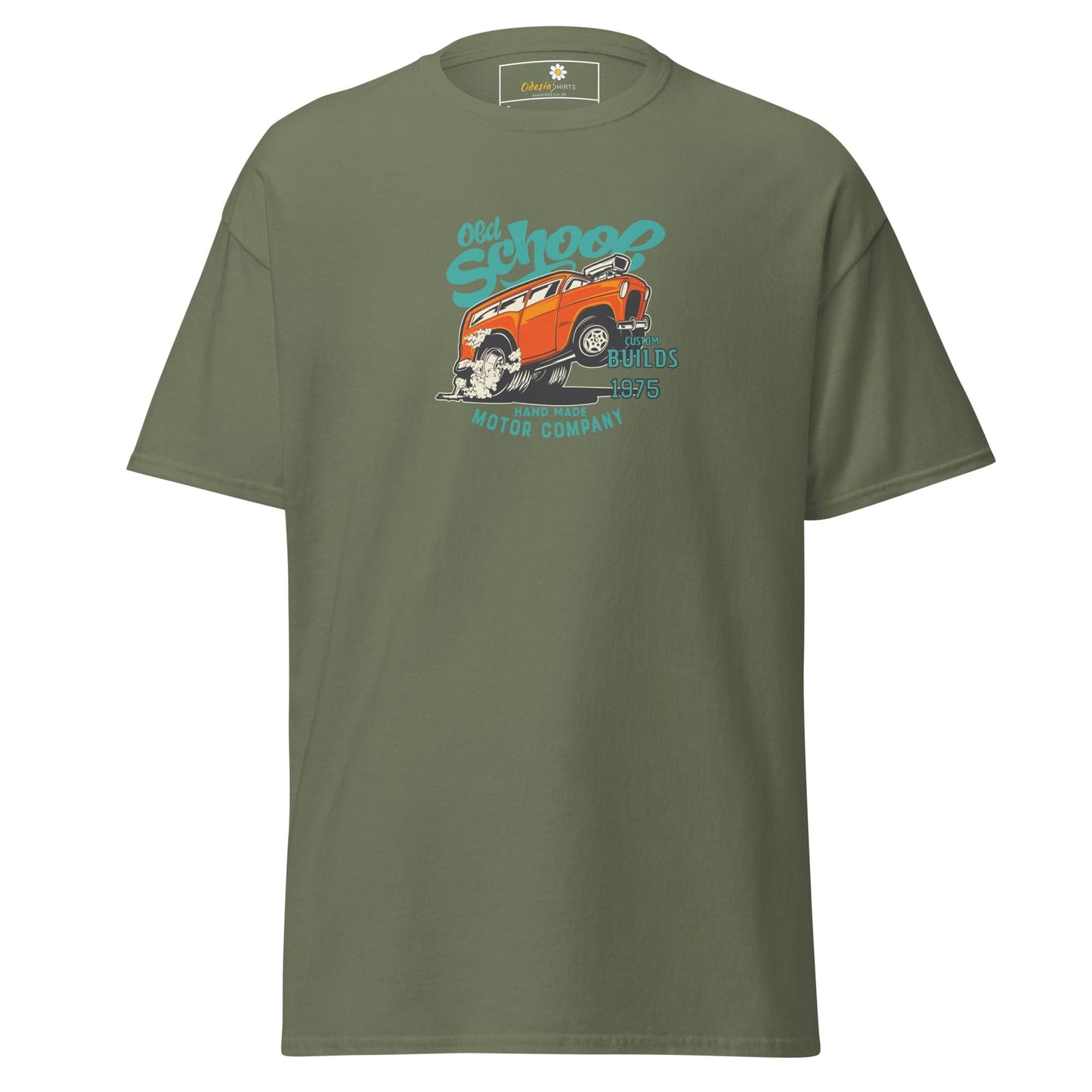 Art T-shirt Design Tee • Man / Woman • [s-xl] - Military Green / s