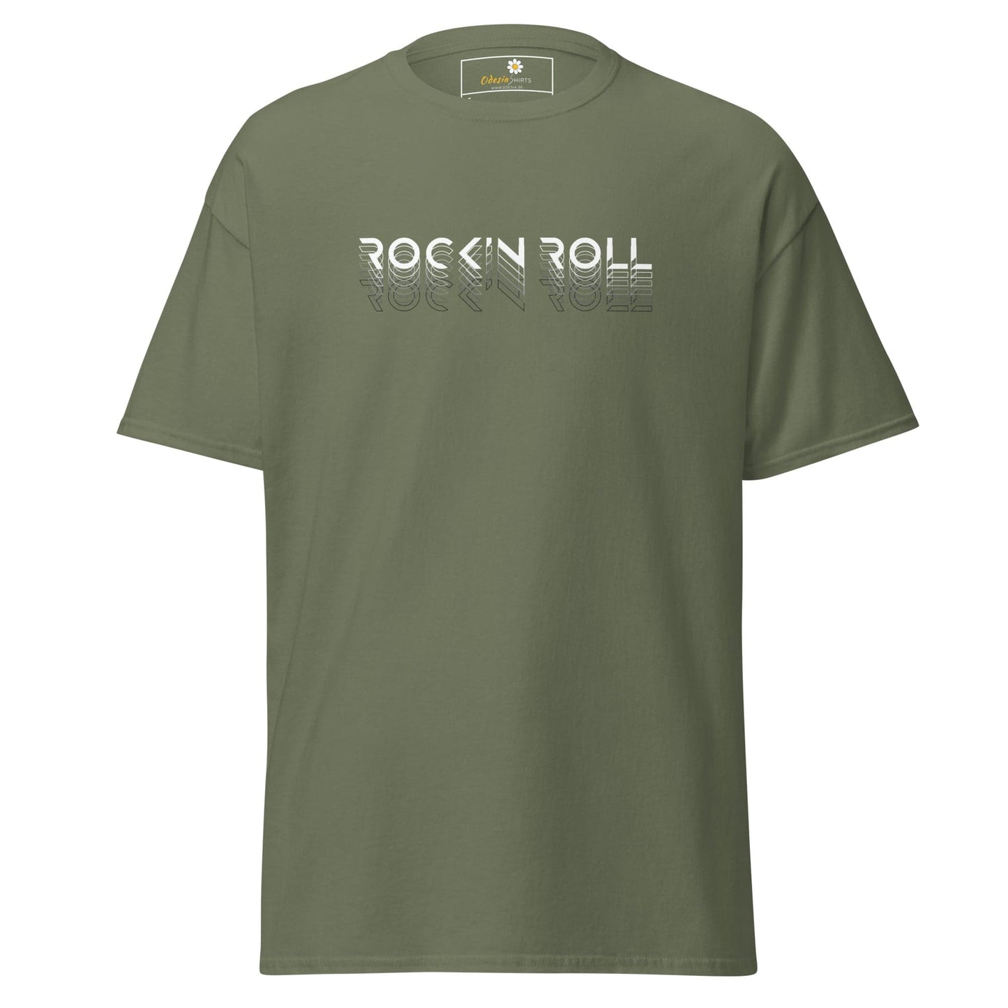 Art T-shirt Design Tee • Man / Woman • [s-xl] - Military Green / s