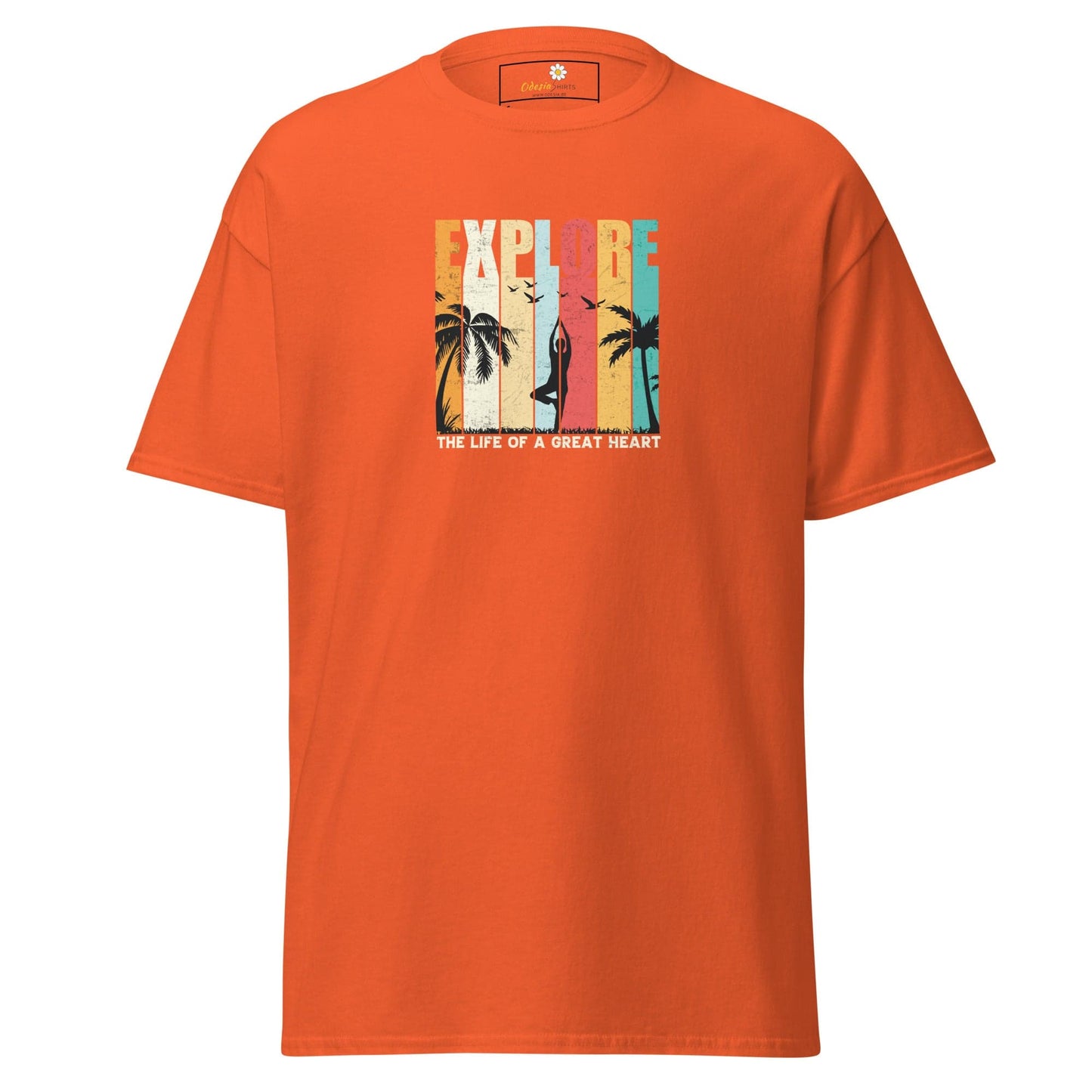 Art T-shirt Design Tee • Man / Woman • [s-xl] - Orange / s