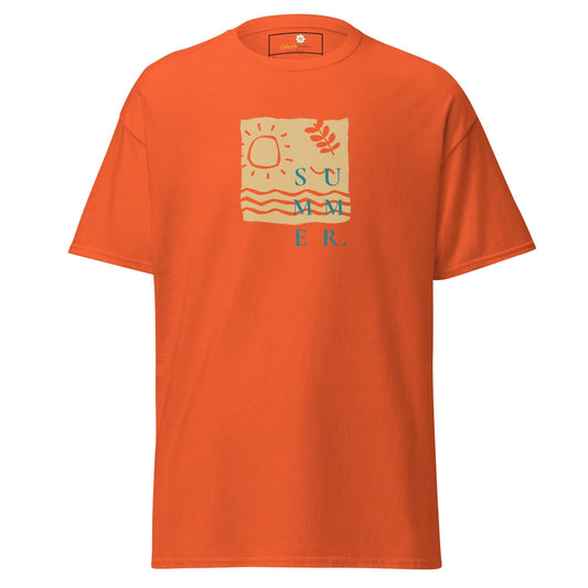 Art T-shirt Design Tee • Man / Woman • [s-xl] - Orange / s