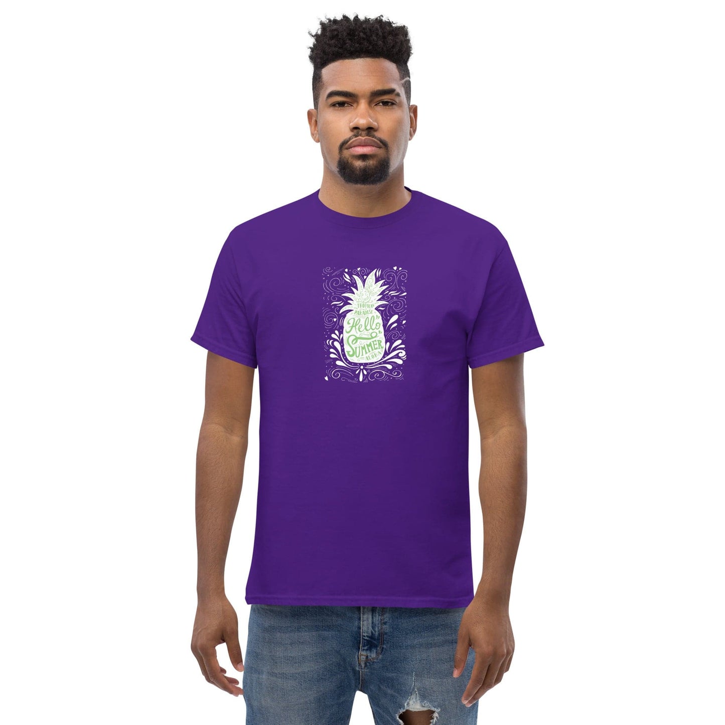 Art T-shirt Design Tee • Man / Woman • [s-xl] - Purple / s