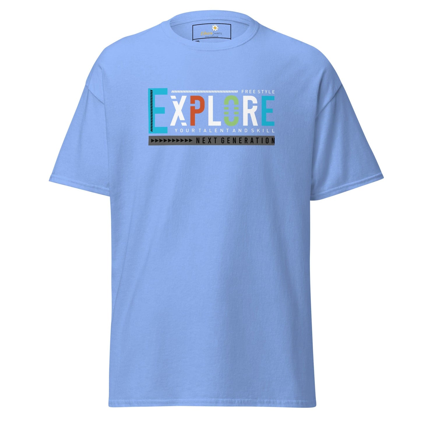 Art T-shirt Design Tee • Men / Women • [2xl-5xl] - Carolina Blue / 2xl