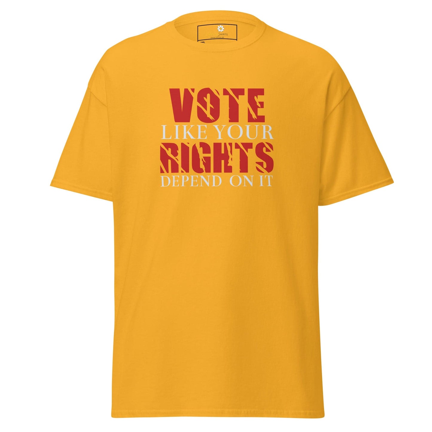 Art T-shirt Design Tee • Men / Women • [2xl-5xl] - Gold / 2xl