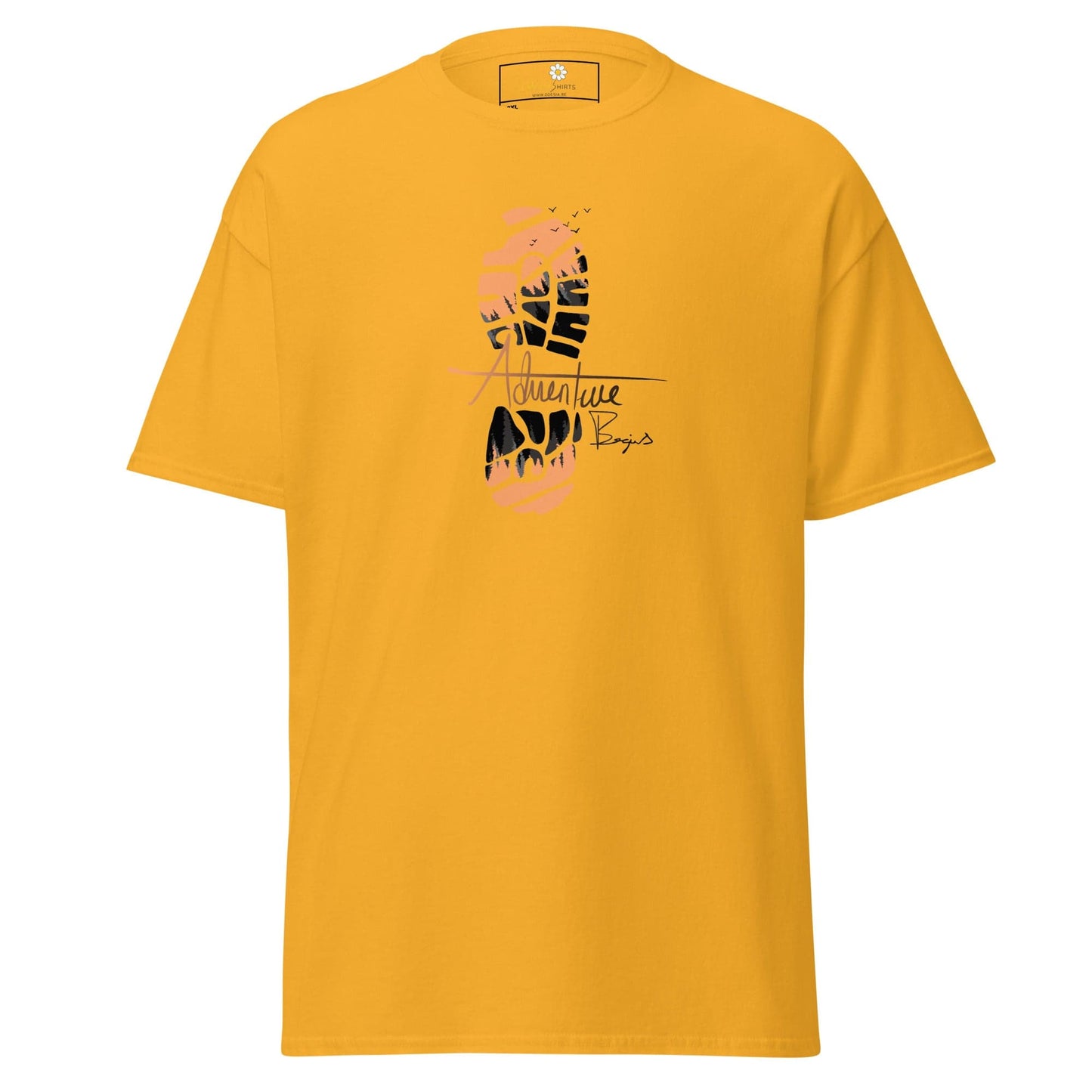 Art T-shirt Design Tee • Men / Women • [2xl-5xl] - Gold / 2xl