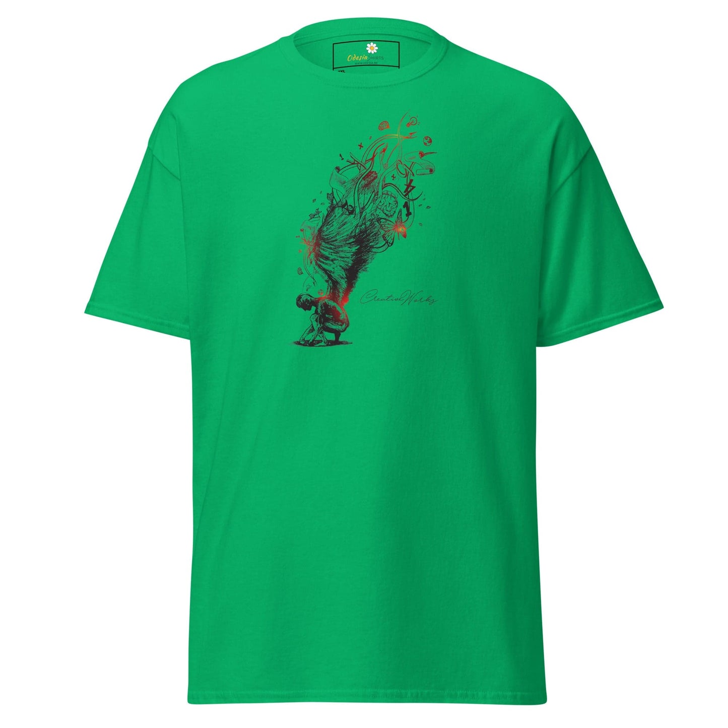 Art T-shirt Design Tee • Men / Women • [2xl-5xl] - Irish Green / 2xl