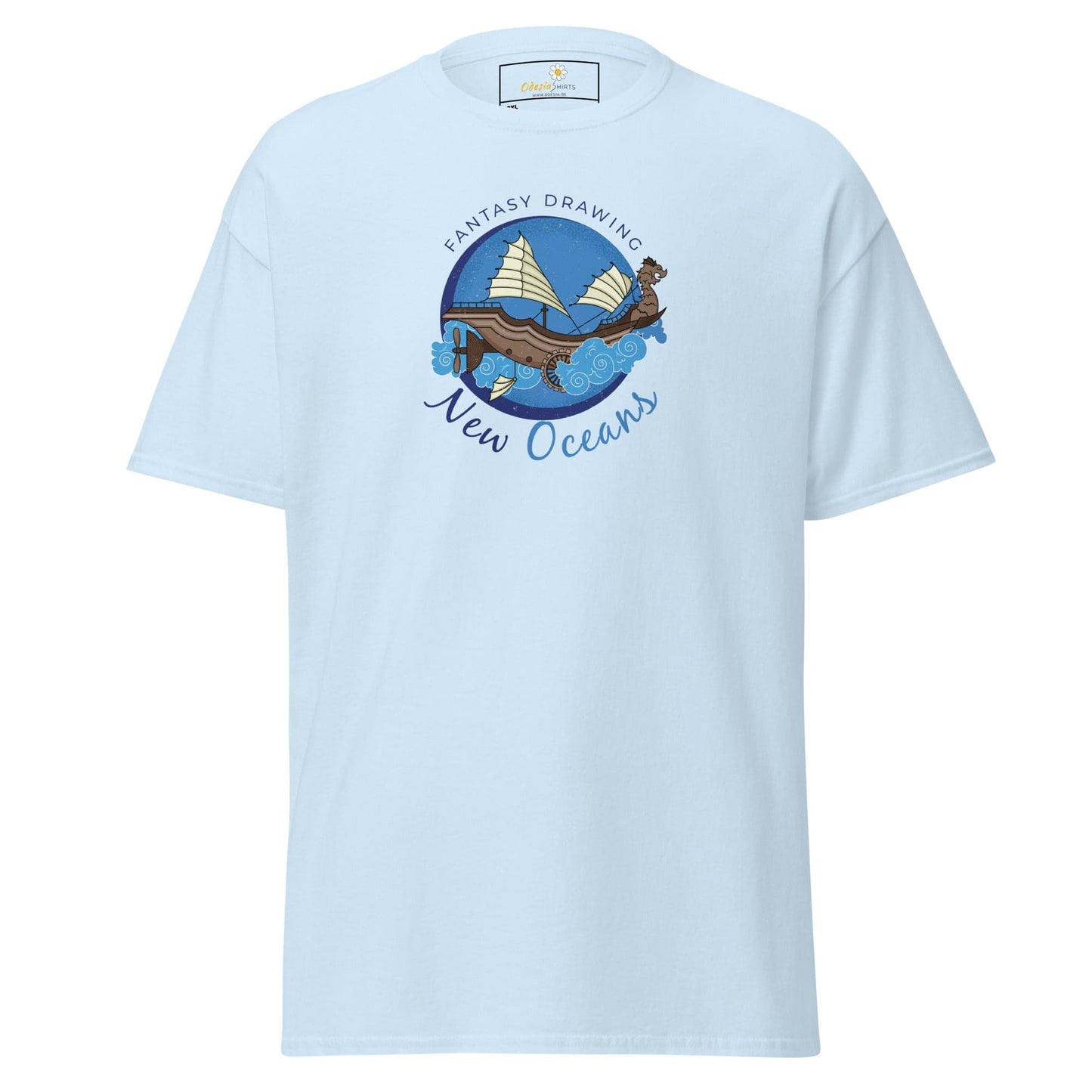 Art T-shirt Design Tee • Men / Women • [2xl-5xl] - Light Blue / 2xl