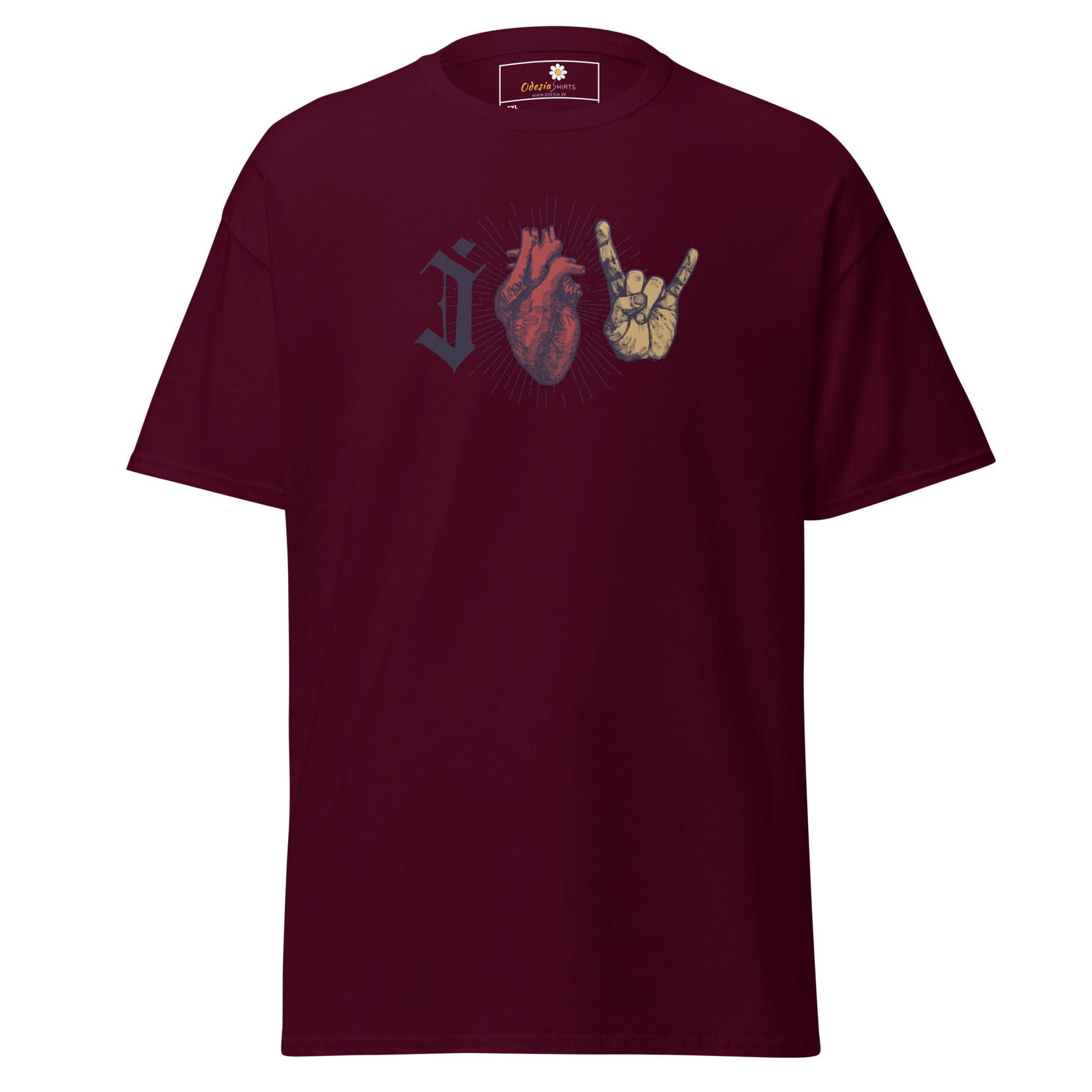 Art T-shirt Design Tee • Men / Women • [2xl-5xl] - Maroon / 2xl