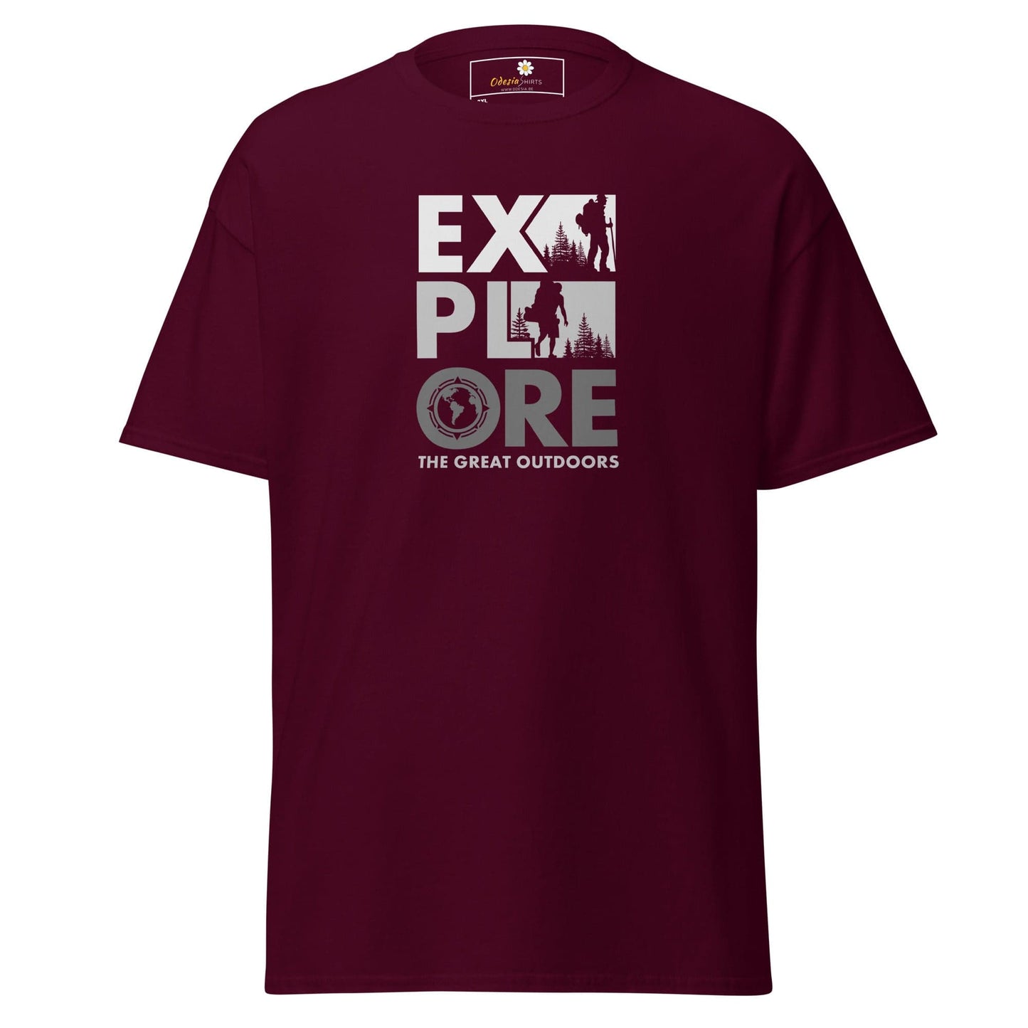 Art T-shirt Design Tee • Men / Women • [2xl-5xl] - Maroon / 2xl