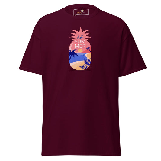 Art T-shirt Design Tee • Men / Women • [2xl-5xl] - Maroon / 2xl