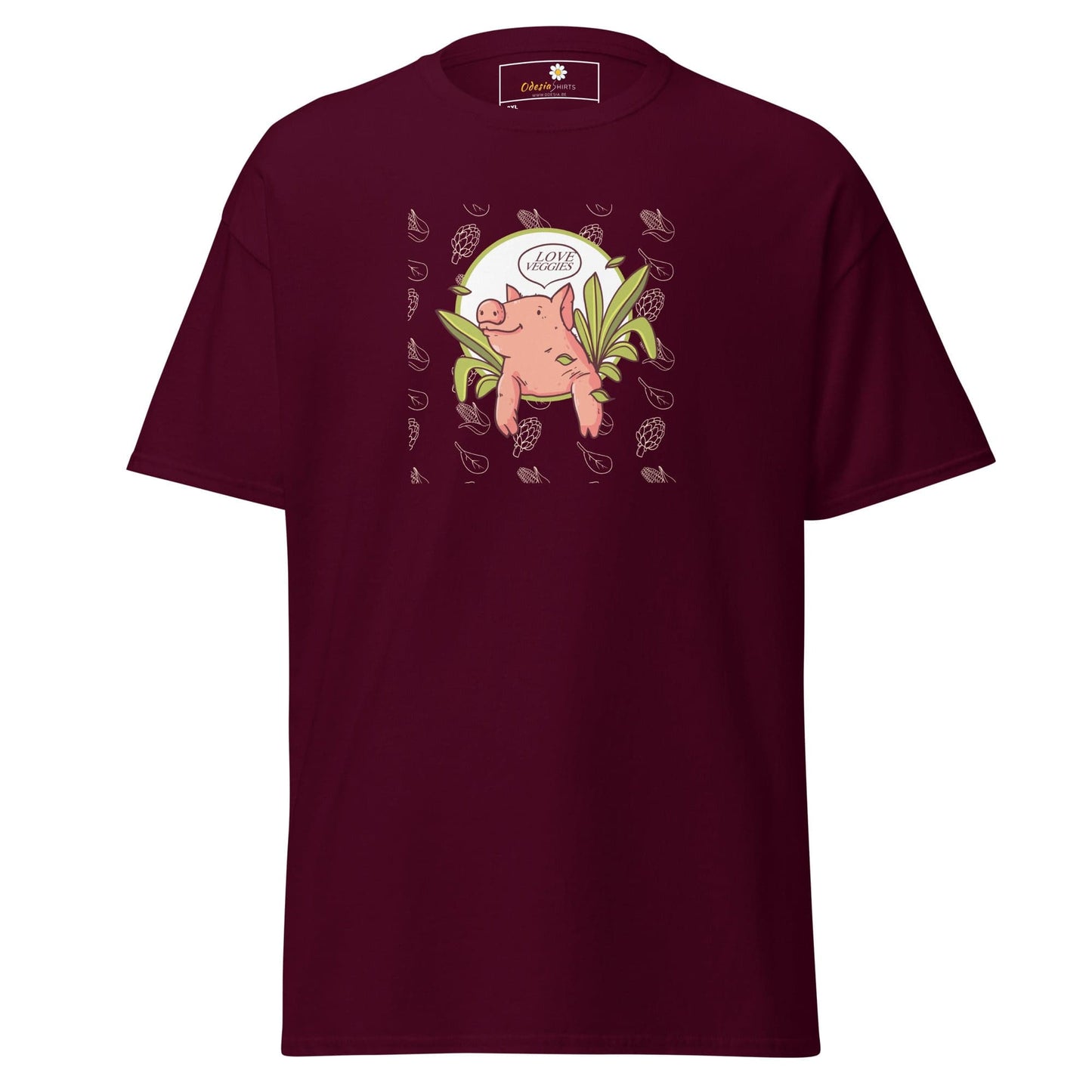 Art T-shirt Design Tee • Men / Women • [2xl-5xl] - Maroon / 2xl