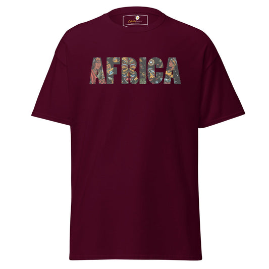 Art T-shirt Design Tee • Men / Women • [2xl-5xl] - Maroon / 2xl