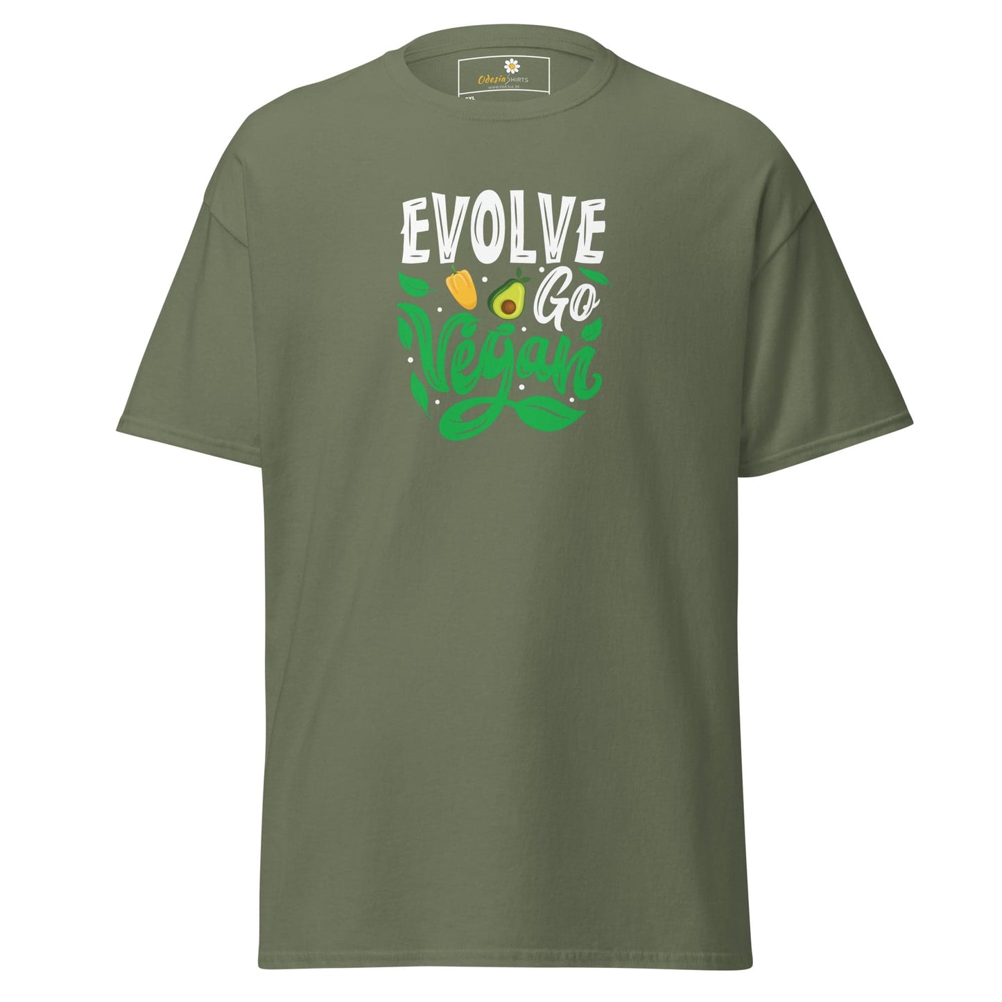Art T-shirt Design Tee • Men / Women • [2xl-5xl] - Military Green / 2xl