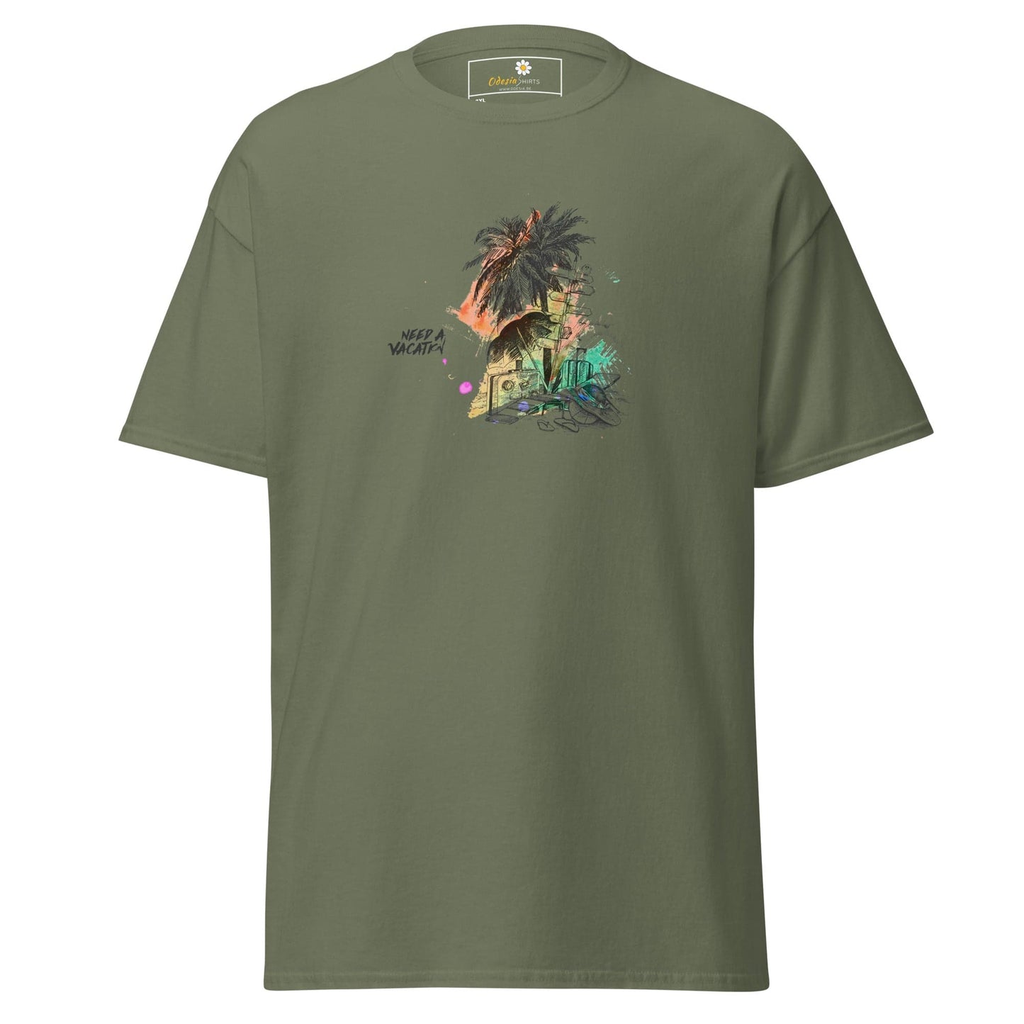 Art T-shirt Design Tee • Men / Women • [2xl-5xl] - Military Green / 2xl