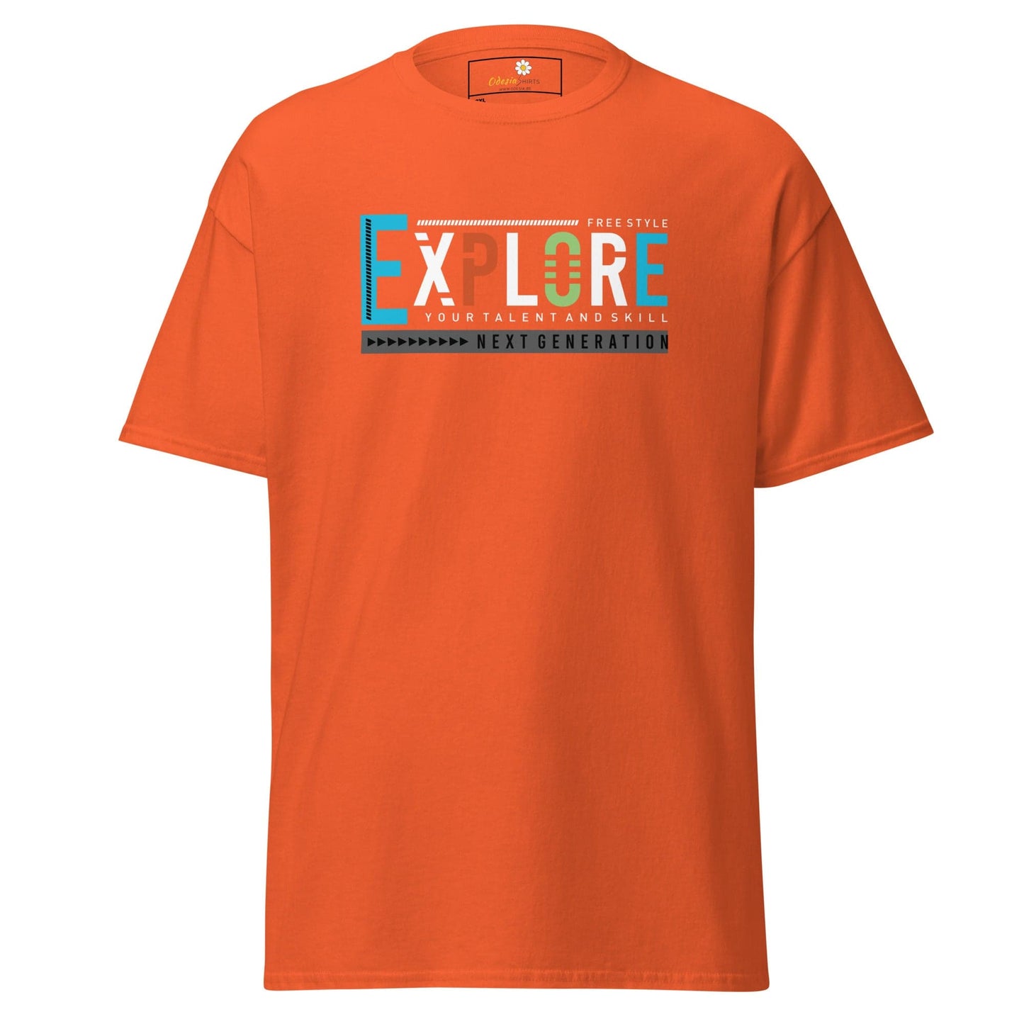 Art T-shirt Design Tee • Men / Women • [2xl-5xl] - Orange / 2xl