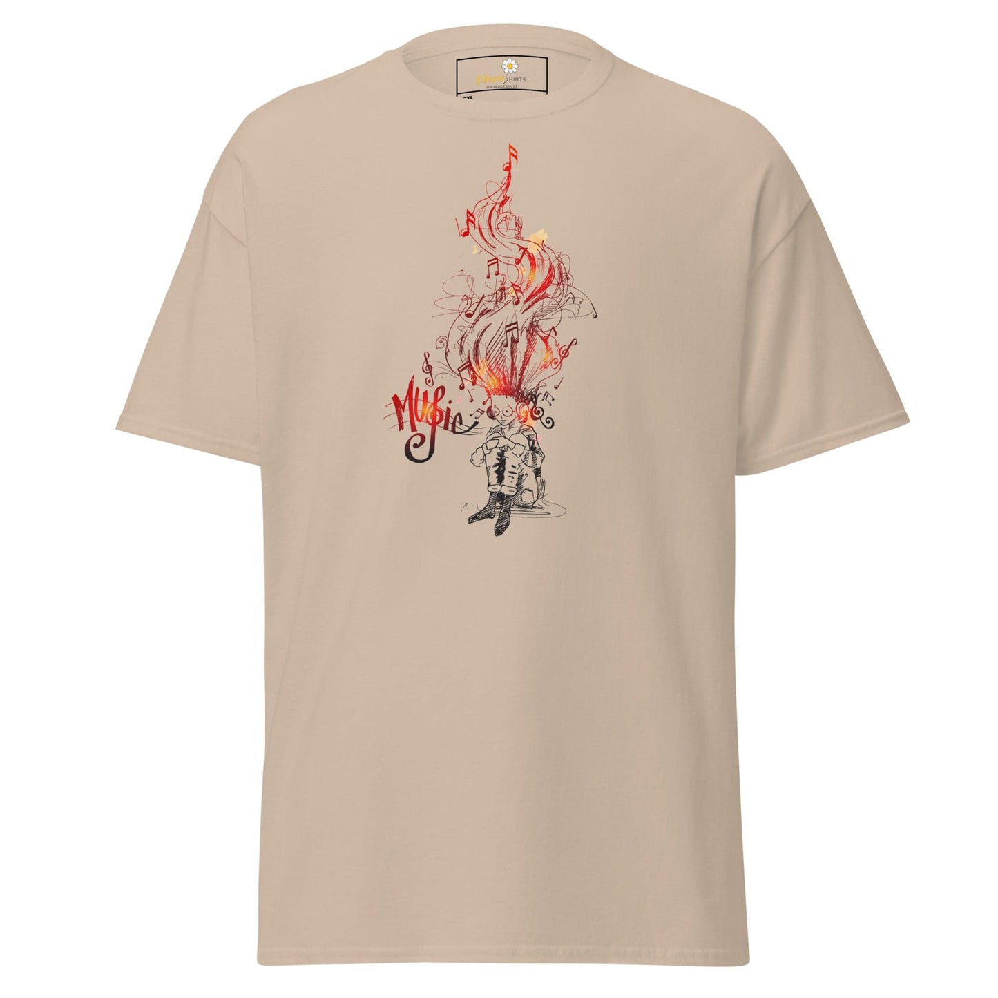 Art T-shirt Design Tee • Men / Women • [2xl-5xl] - Sand / 2xl