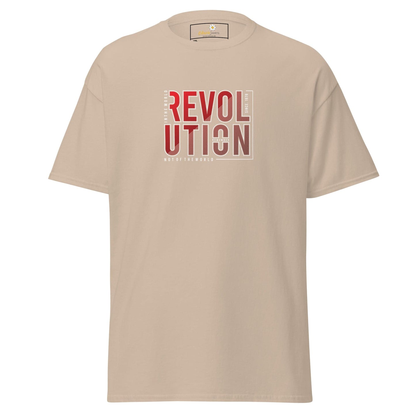 Art T-shirt Design Tee • Men / Women • [2xl-5xl] - Sand / 2xl