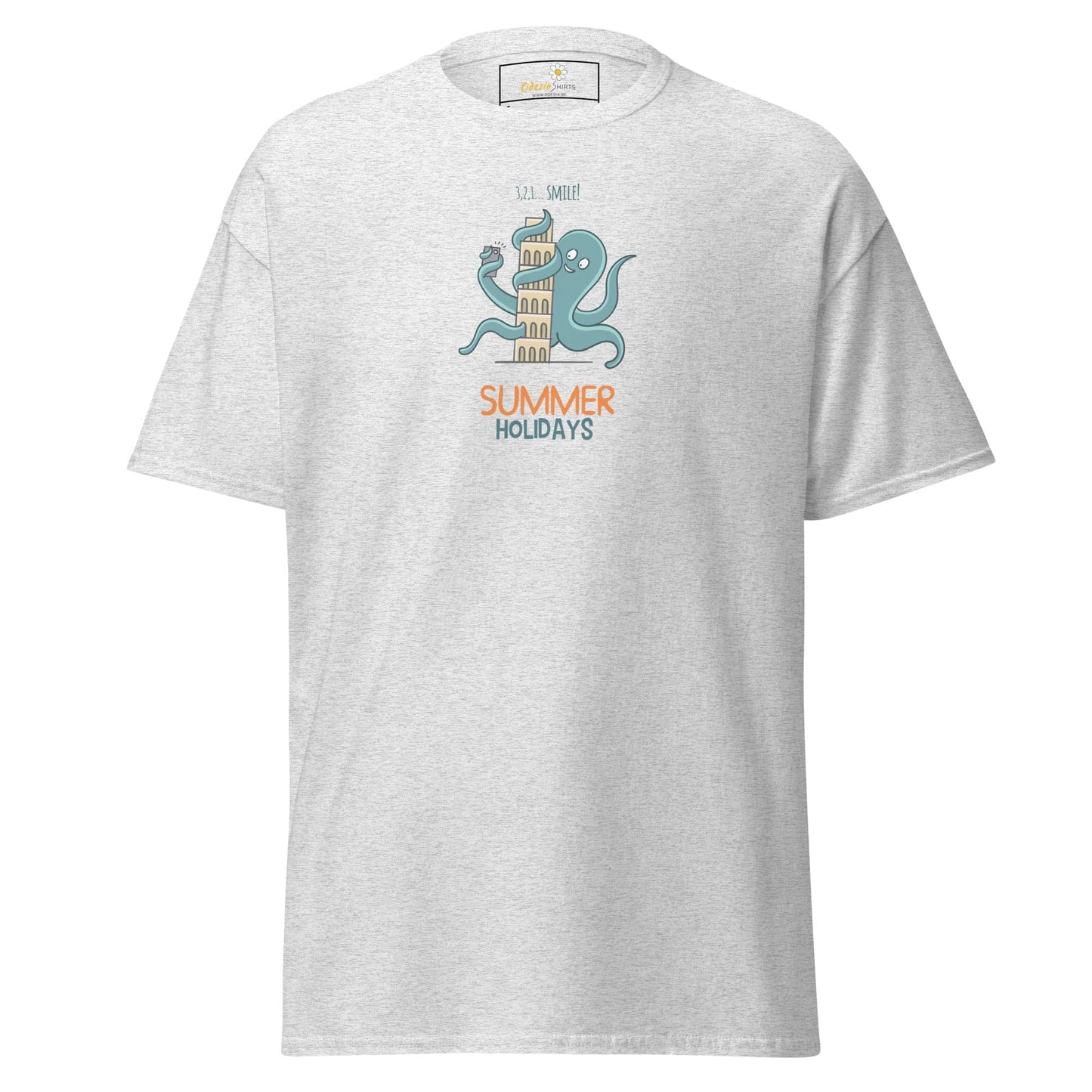 Unisex classic tee - SUMMER FUN HOLIDAYS - Ash / S