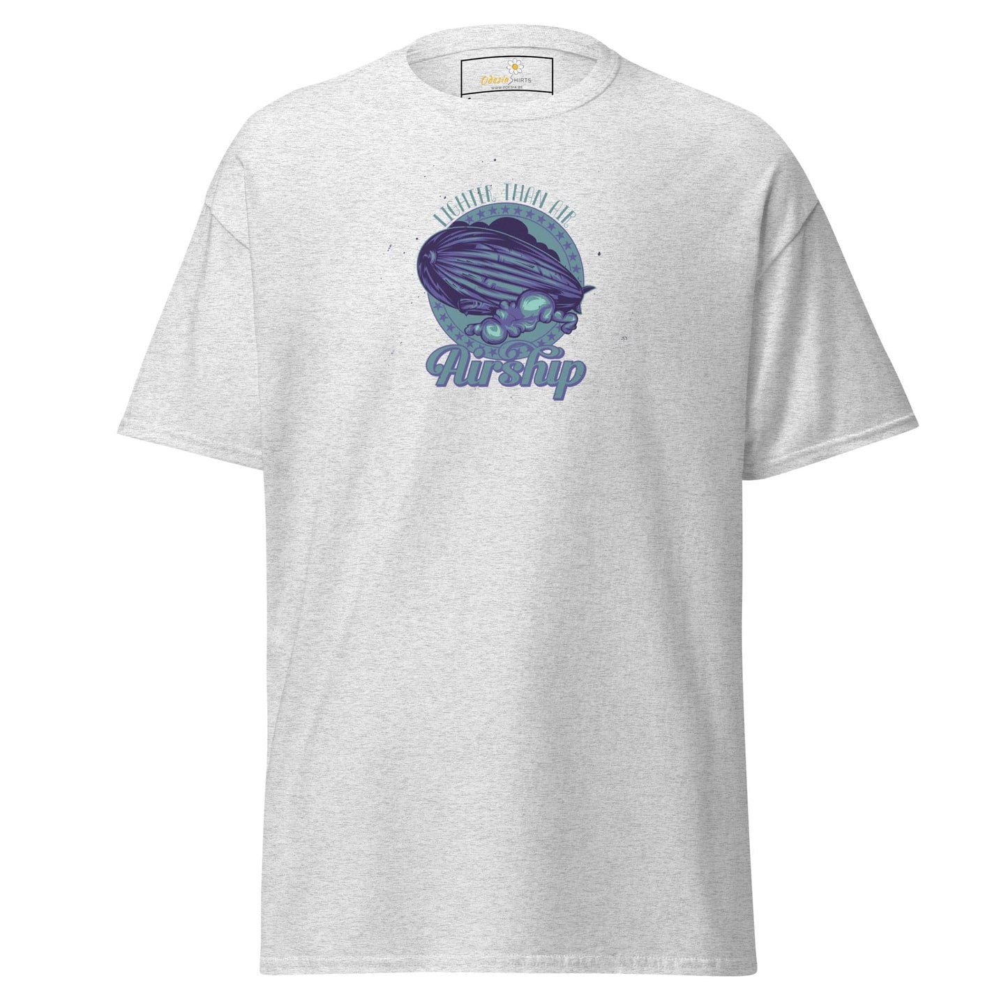 Unisex classic t-shirt - MISC AIRSHIP - REGULAR - Ash / S