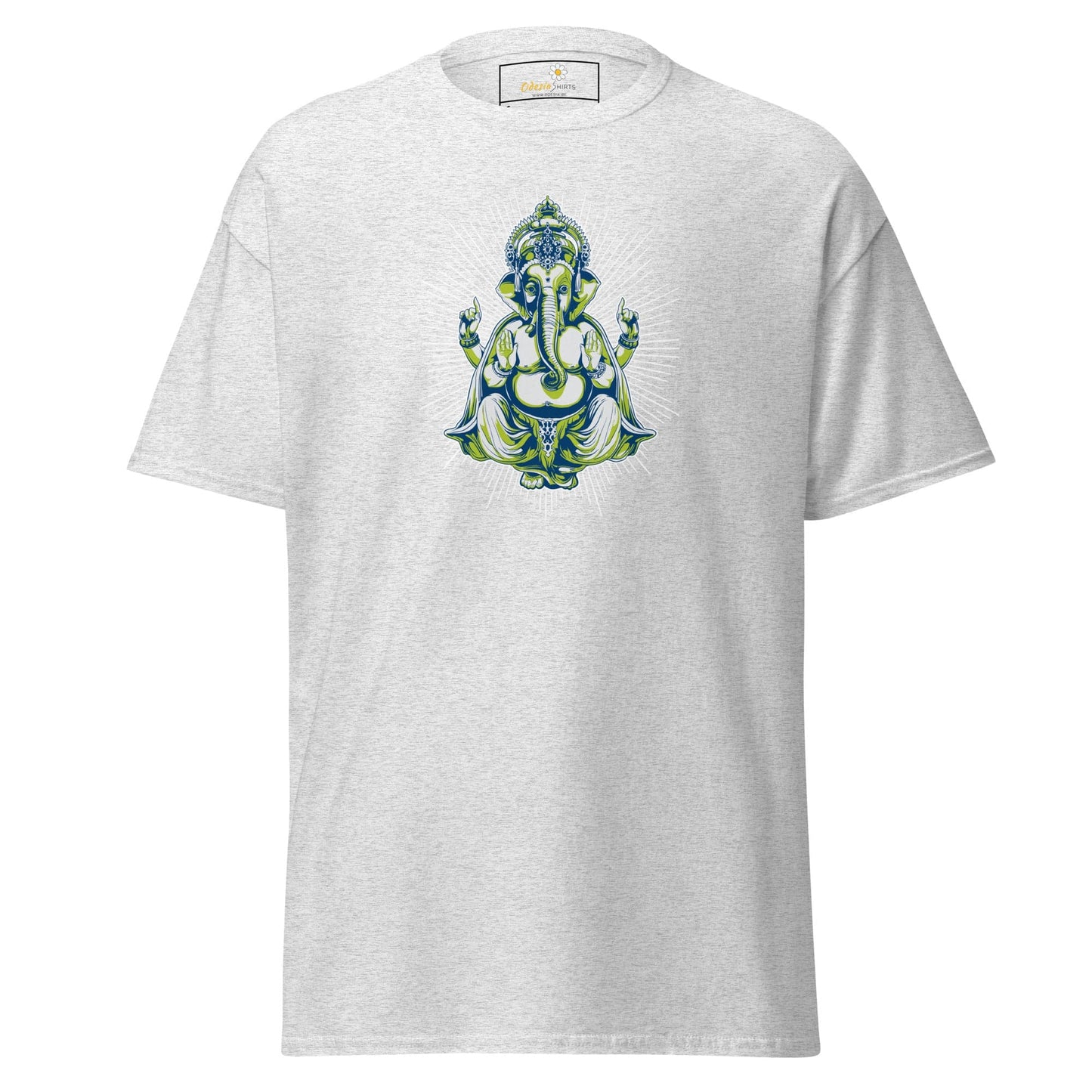Unisex classic tee - SPIRITUAL GANESH - REGULAR - Ash / S