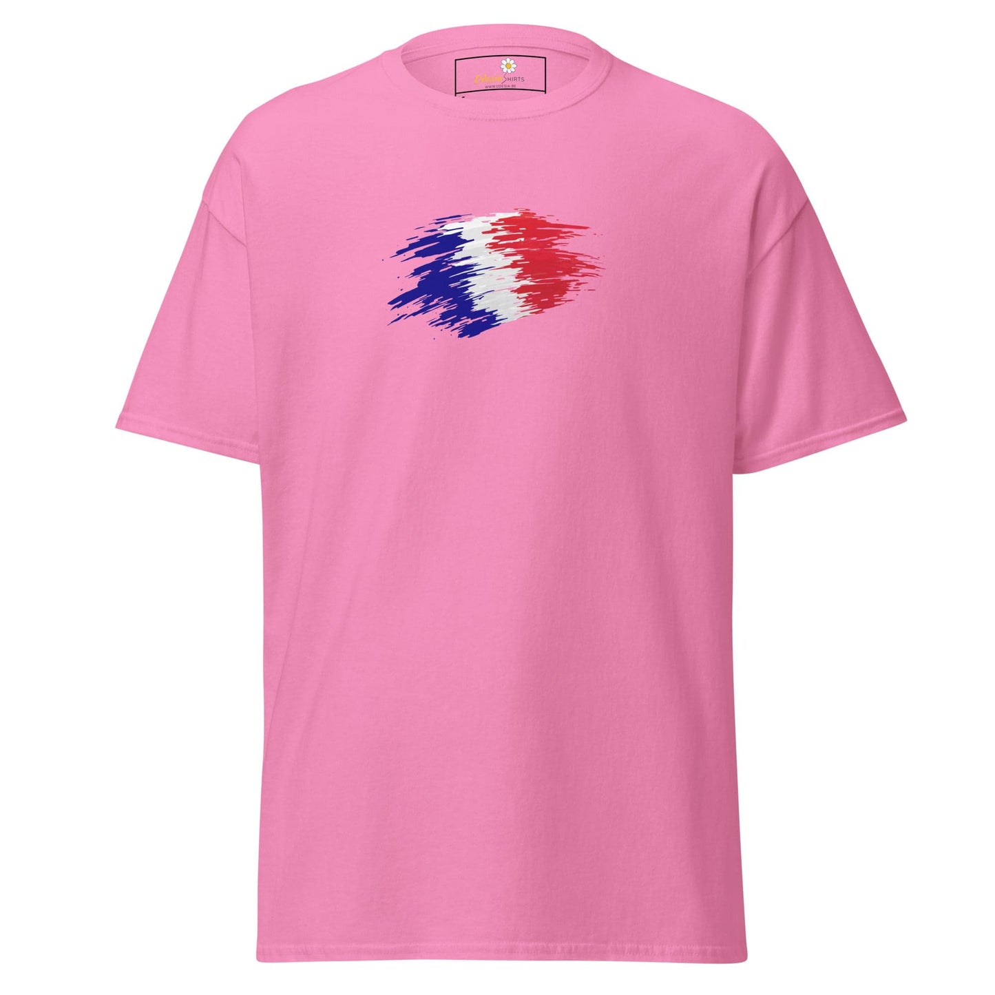 Unisex classic tee - COUNTRY FRANCE SHAPE - REGULAR - Azalea / S