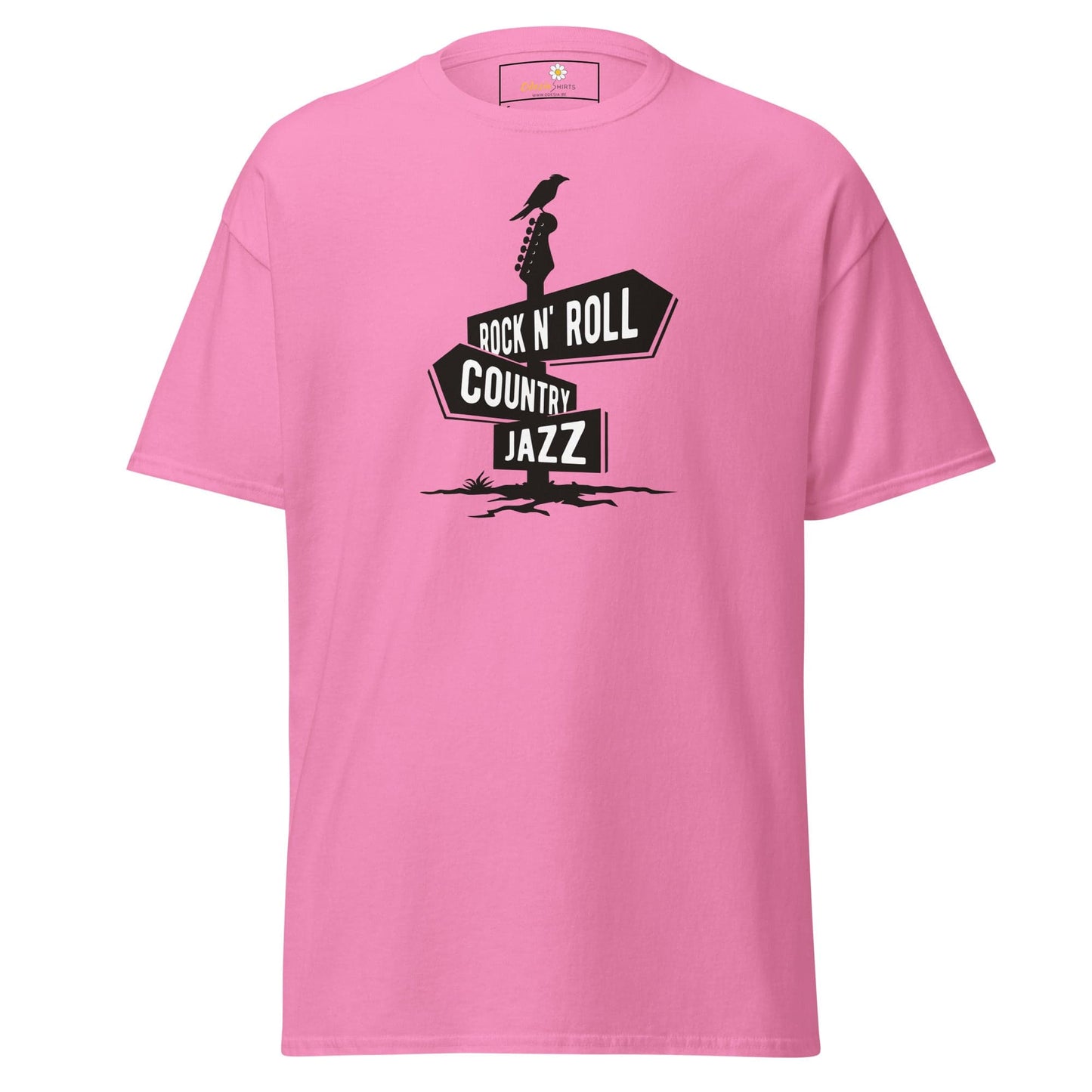 Unisex classic t-shirt - MUSIC DIRECTIONS - REGULAR - Azalea / S