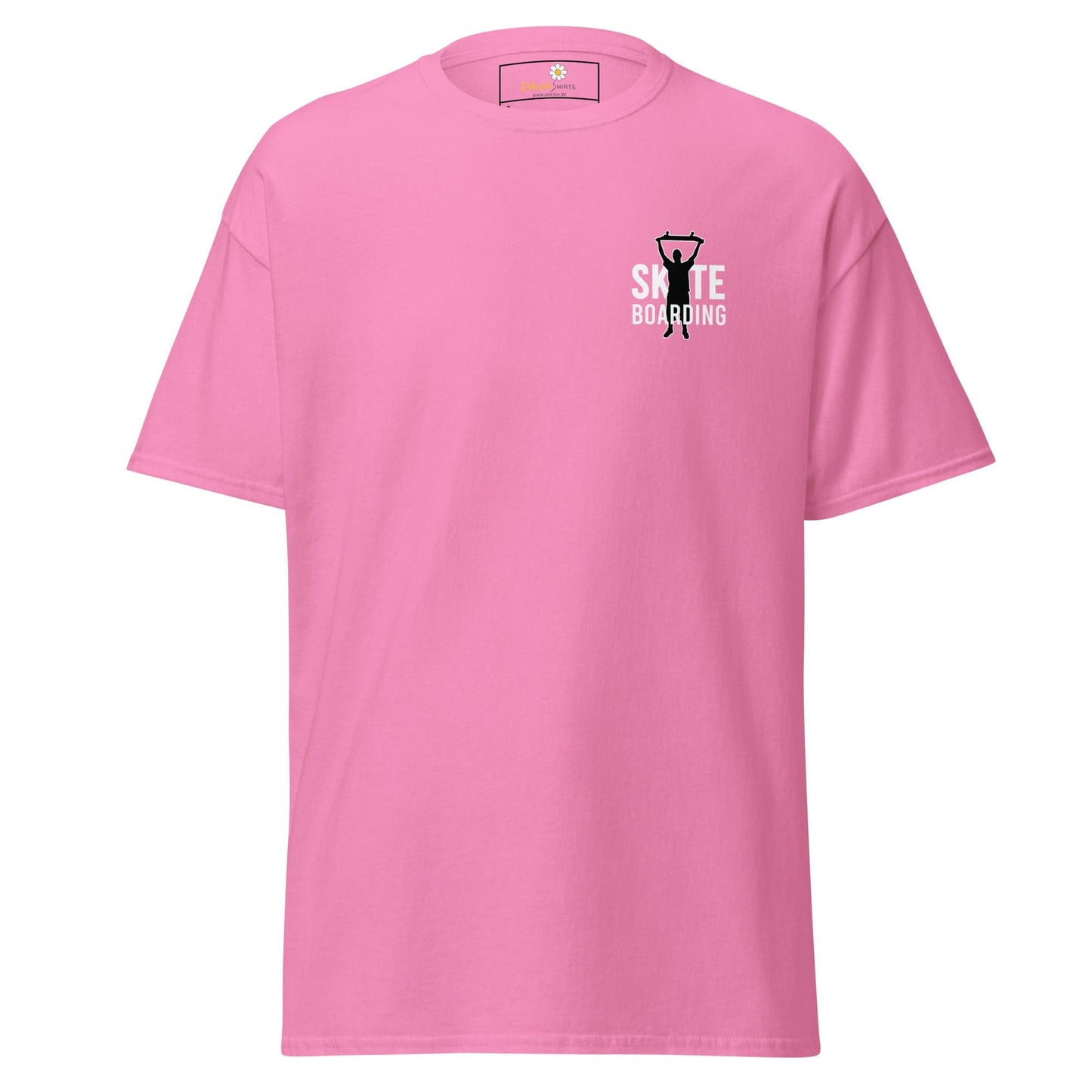 Unisex classic t-shirt - SPORT SKATEBOARDING - REGULAR - Azalea / S
