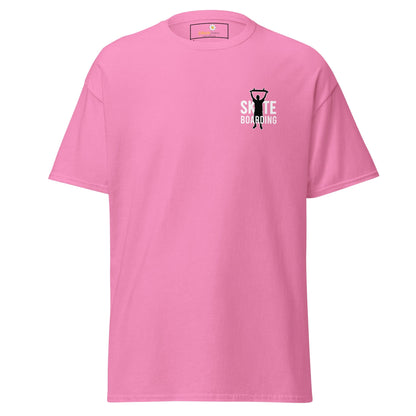 Unisex classic t-shirt - SPORT SKATEBOARDING - REGULAR - Azalea / S