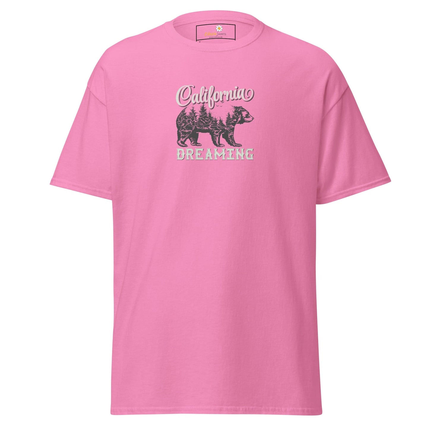 Unisex classic tee - WILD LIFE CALIFORNIA DREAMING - REGULAR - Azalea / S