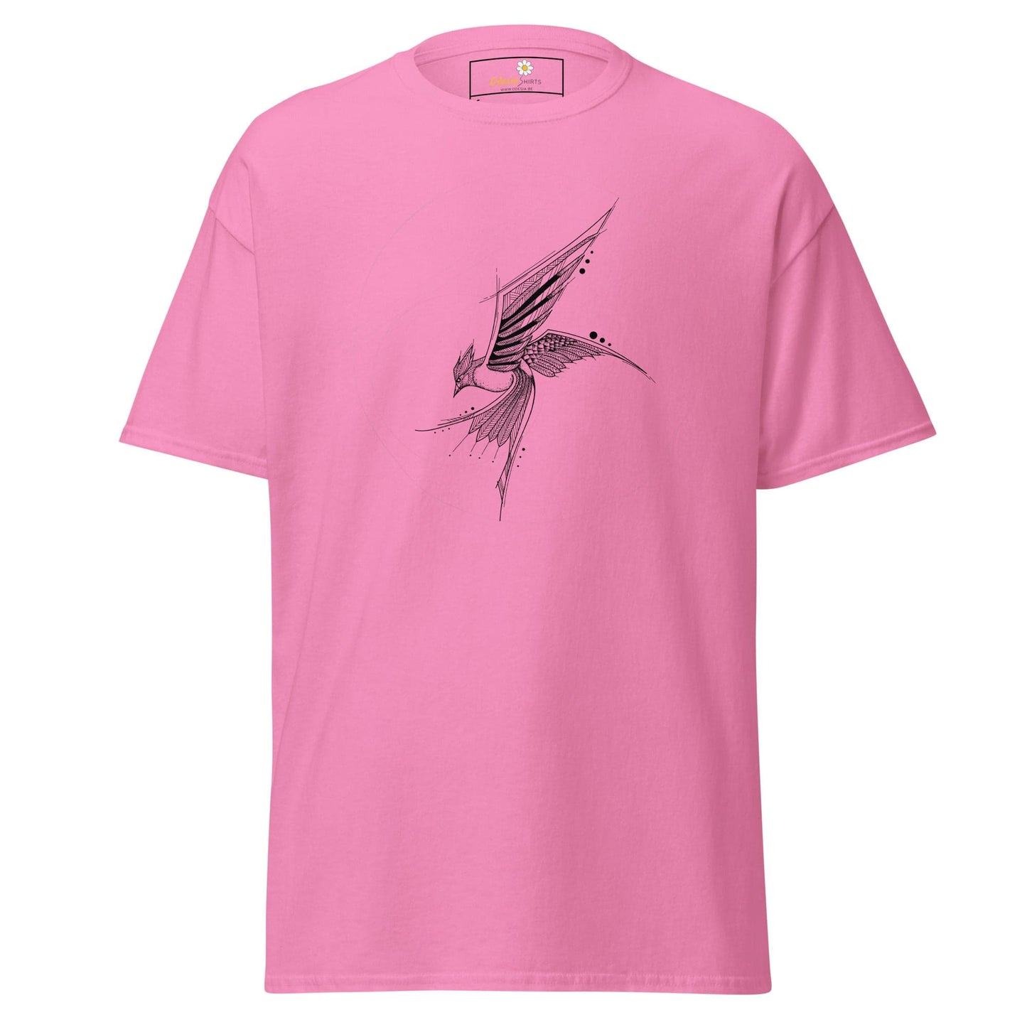 Unisex classic tee - ANIMALS BIRD - REGULAR - Azalea / S
