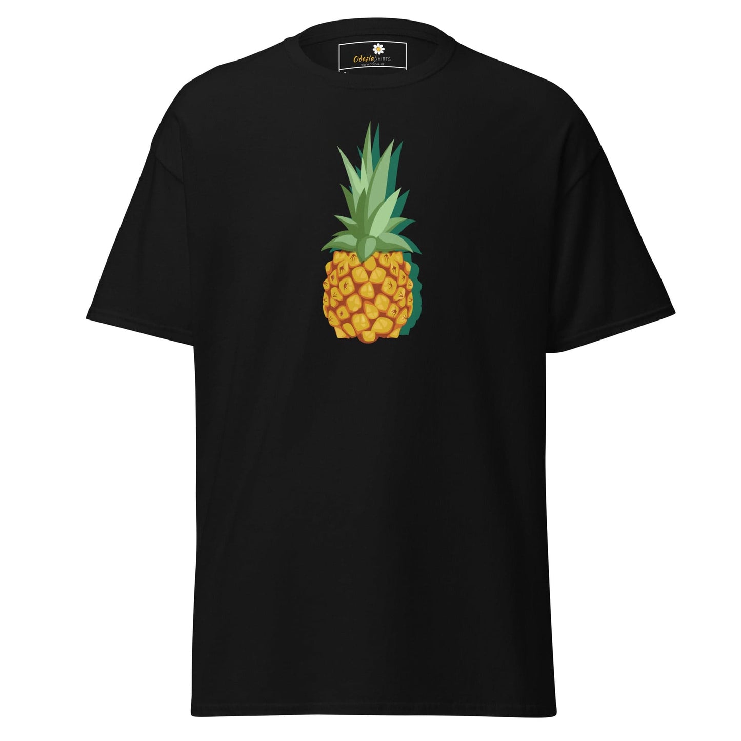 Unisex classic tee - SUMMER PINEAPPLE - REGULAR - Black / S