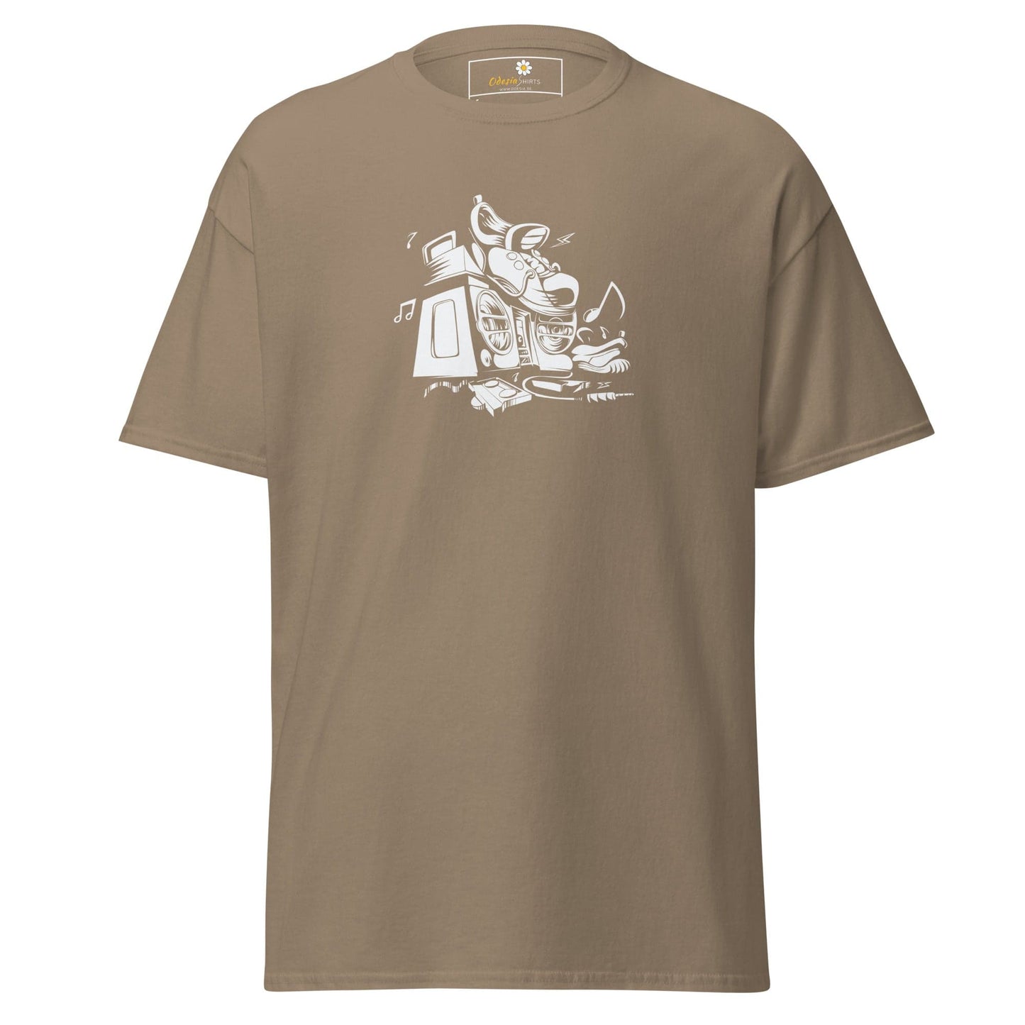 Unisex classic t-shirt - FANTASY SHOES THINGS - REGULAR - Brown Savana / S