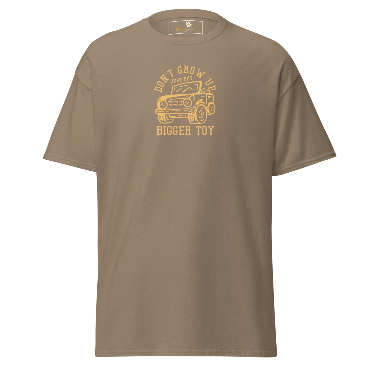Unisex classic tee - MISC DONT GROW UP - REGULAR - Brown Savana / S