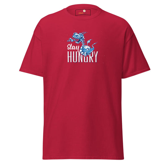 Unisex classic t-shirt - FUN STAY HUNGRY - REGULAR - Cardinal / S