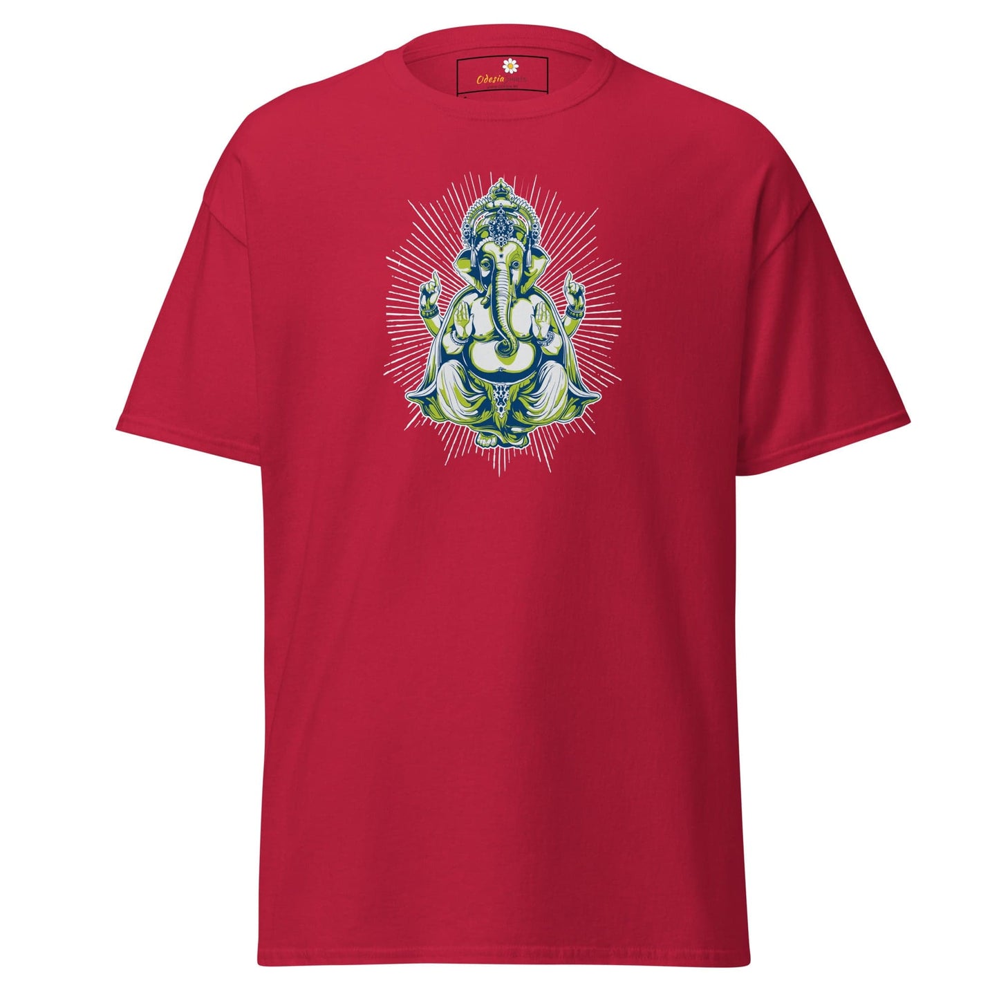 Unisex classic tee - SPIRITUAL GANESH - REGULAR - Cardinal / S