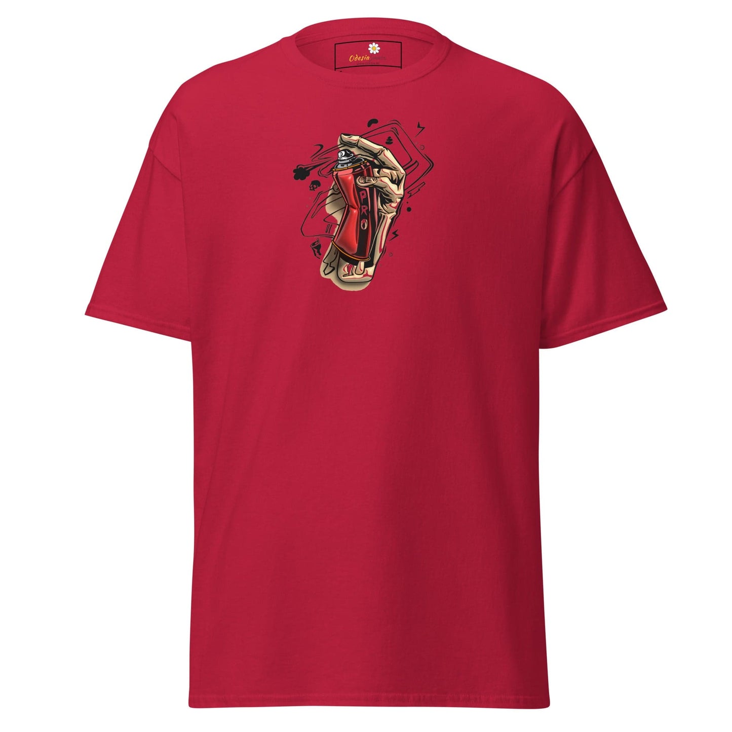 Unisex classic tee - MISC PAINT CANS - REGULAR - Cardinal / S